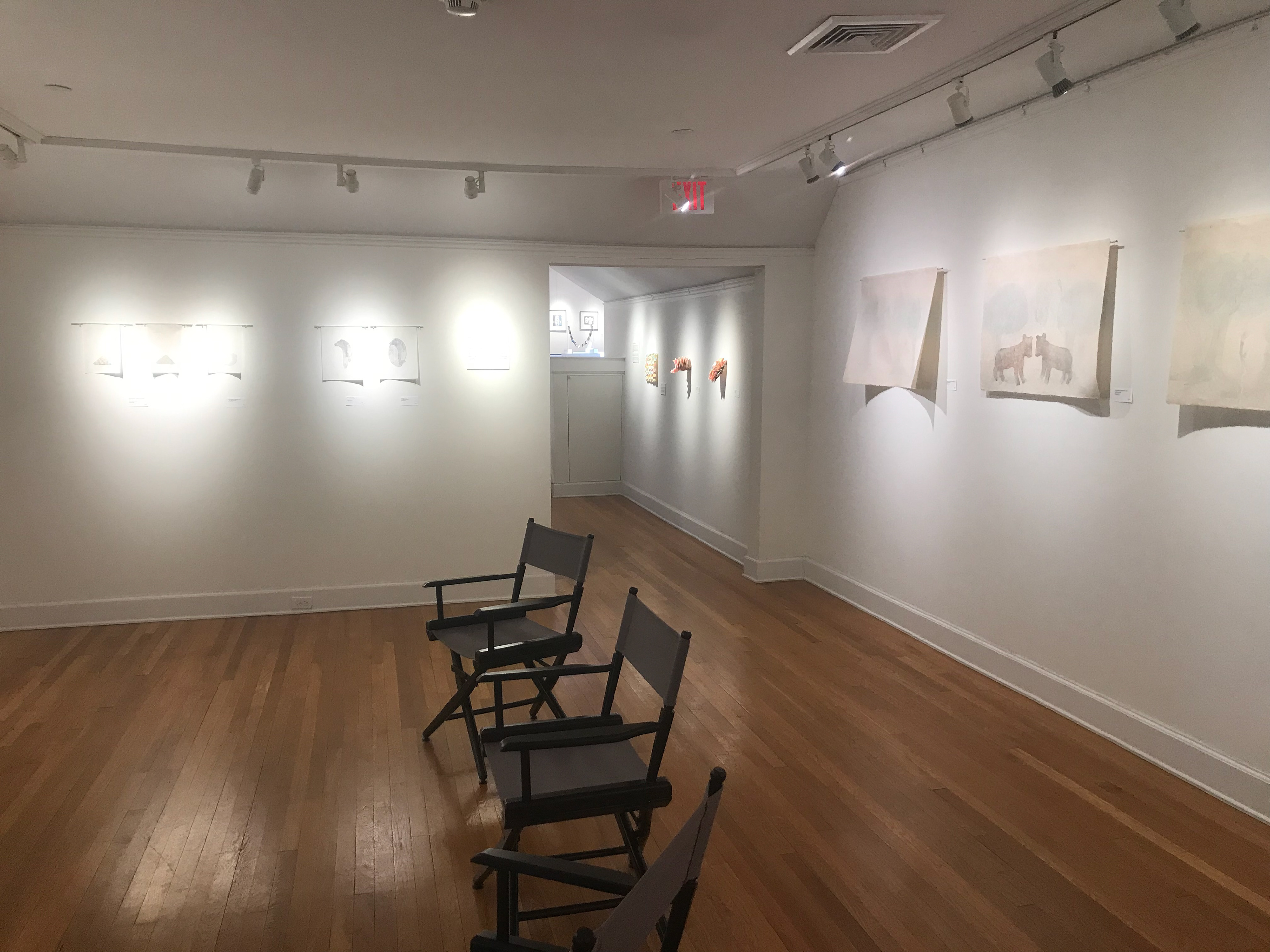 Lucy May Schofield and Ayao Shiokawa Installation View