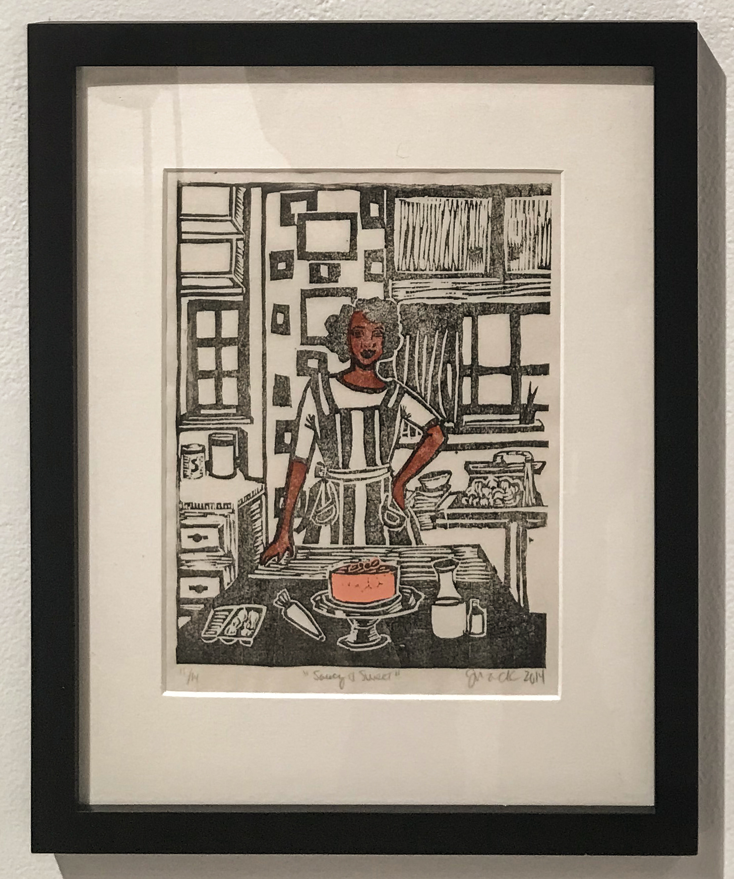 Jennifer Mack Watkins,  Saucy and Sweet, 2014