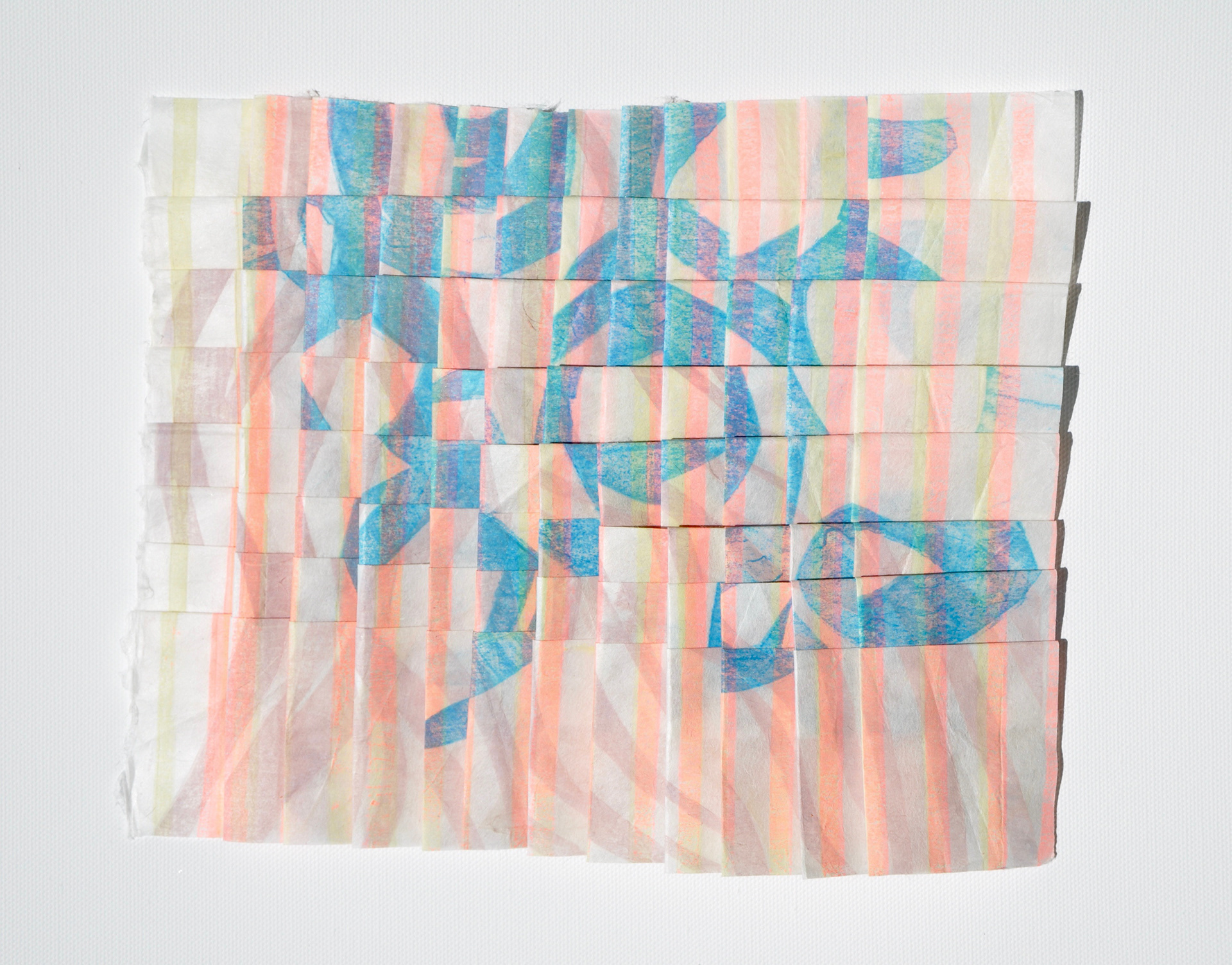 Mia O Sunshine 1 2020 6.6 x 8.2" mokuhanga