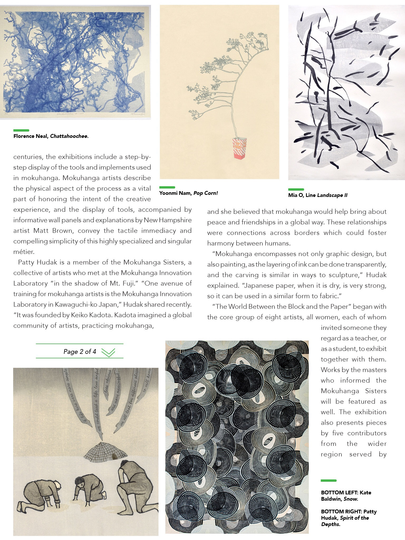 Artscope Magazine, Marguerite Serkin