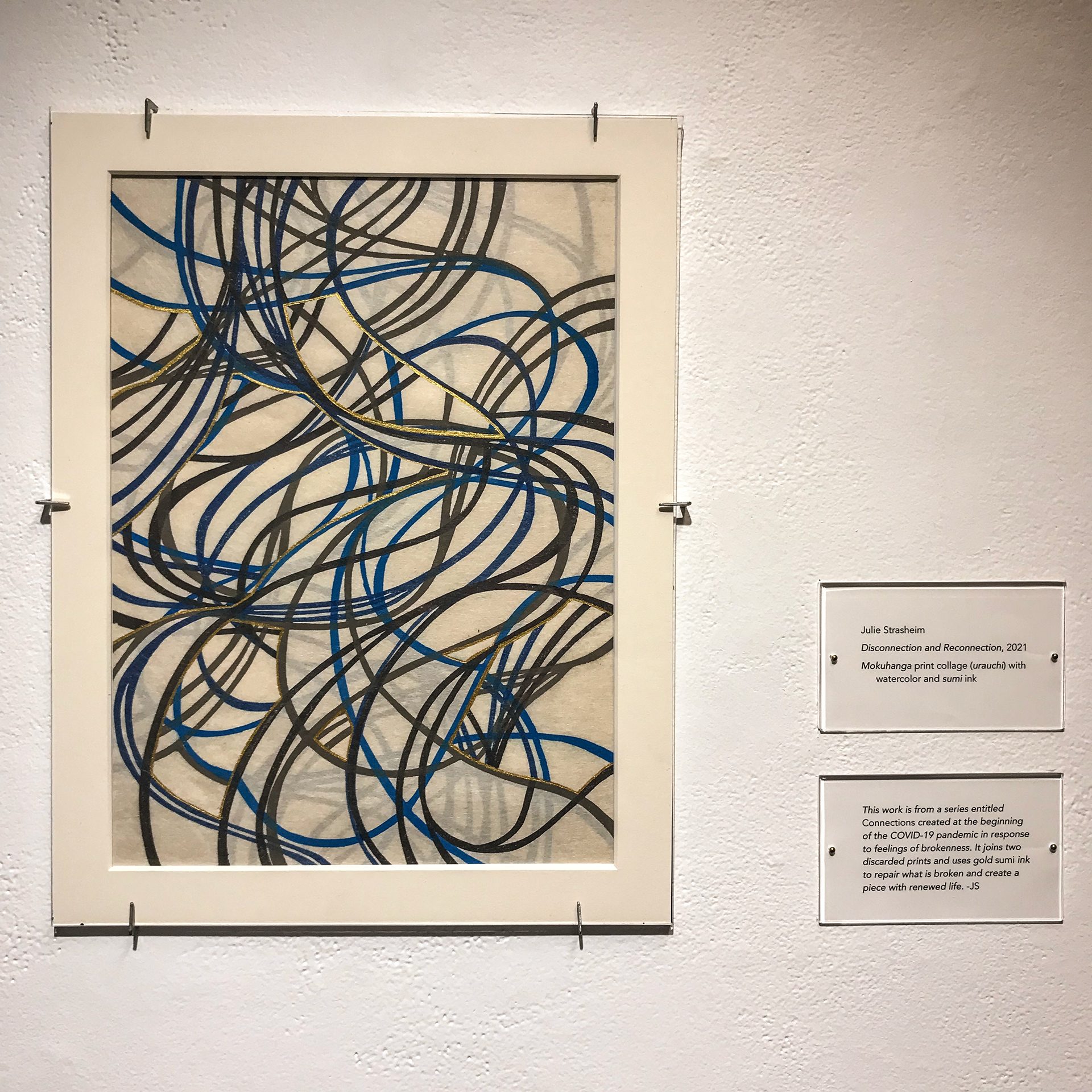 Julie Strasheim Disconnection and Reconnection, 2020