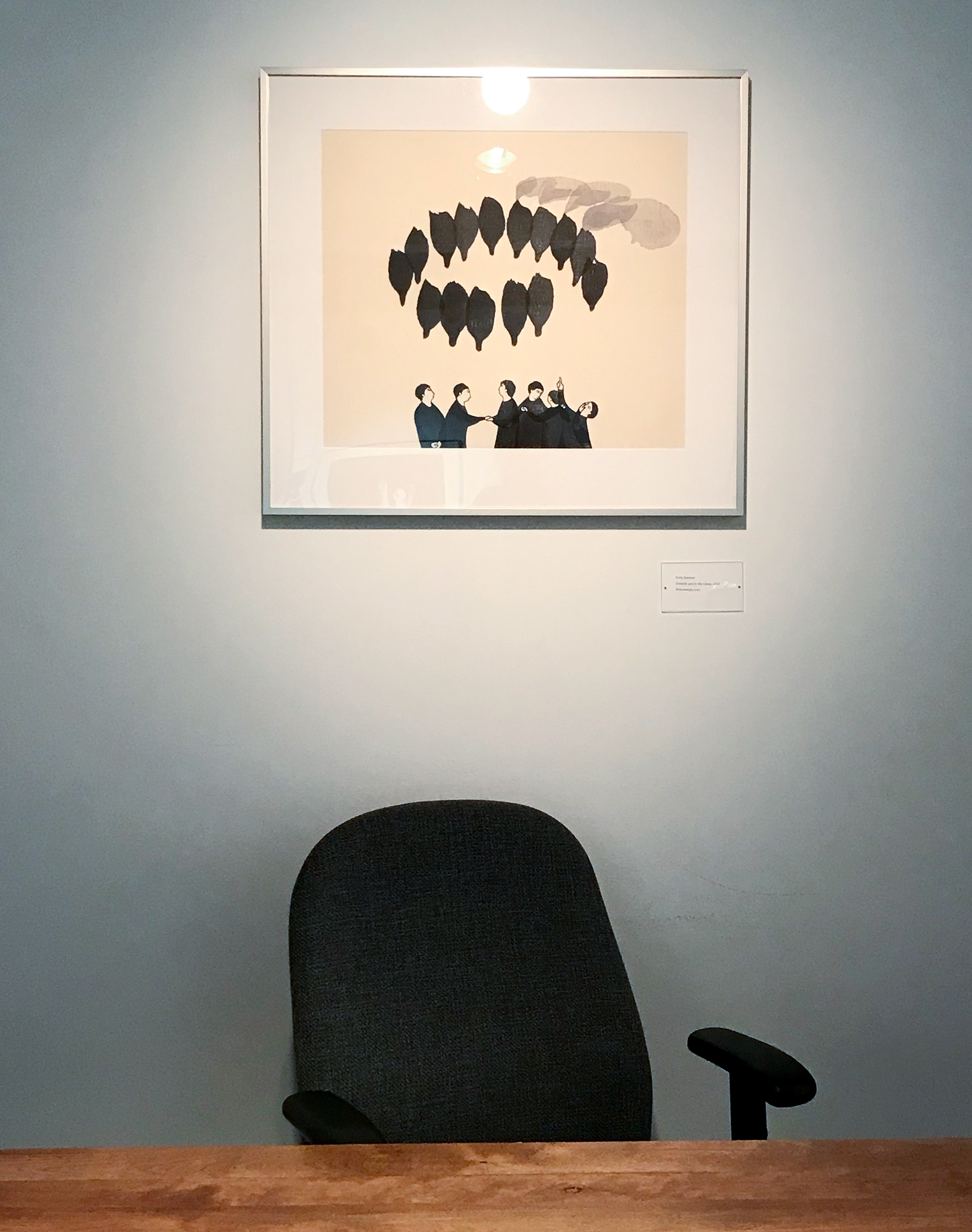 Katie Baldwin, Meeting Place (Fire Drill), 2021