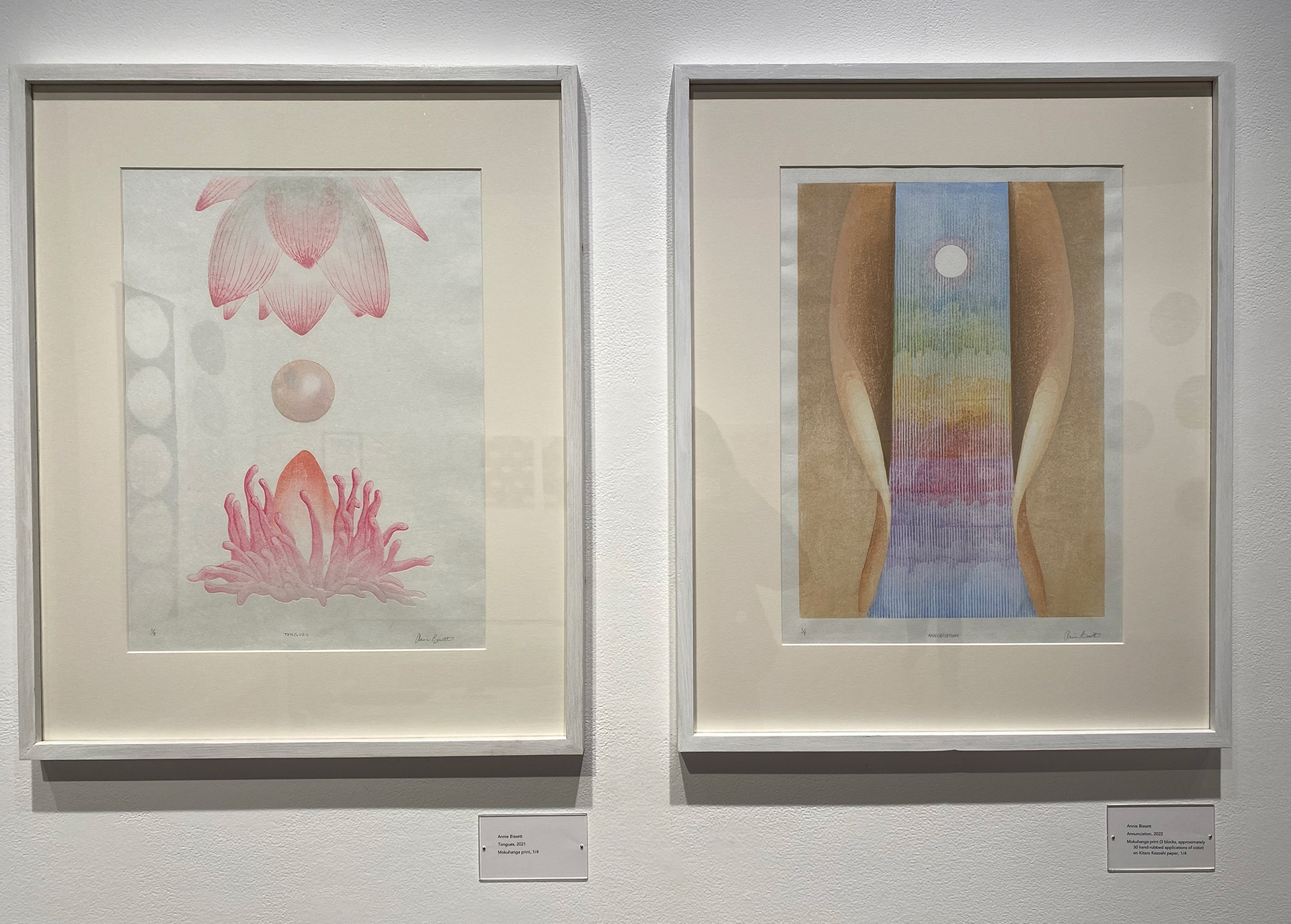 Annie Bissett, Tongues and Annunciatioin