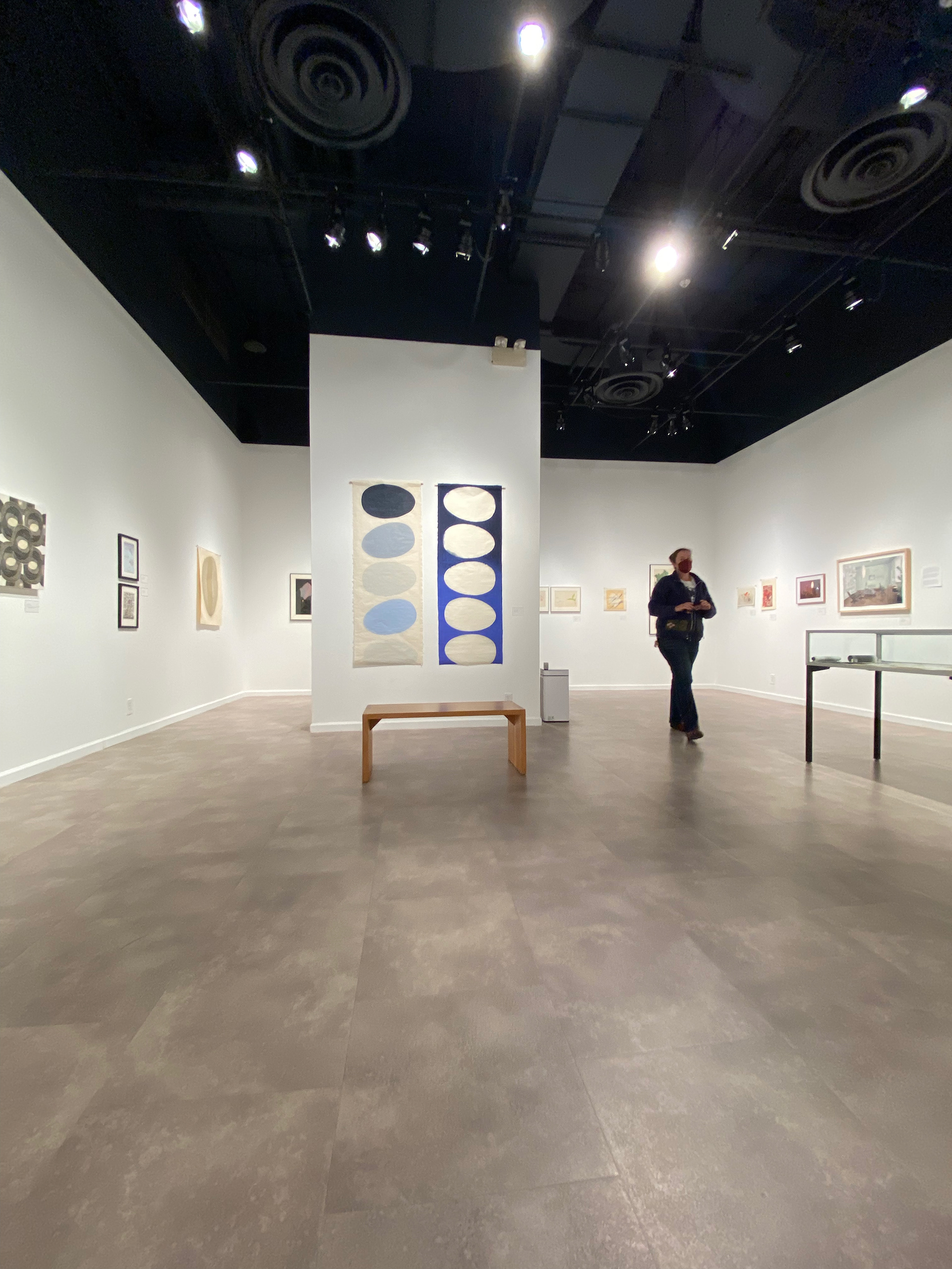 Wood Paper Ink, Richard F Brush Gallery, Installation View