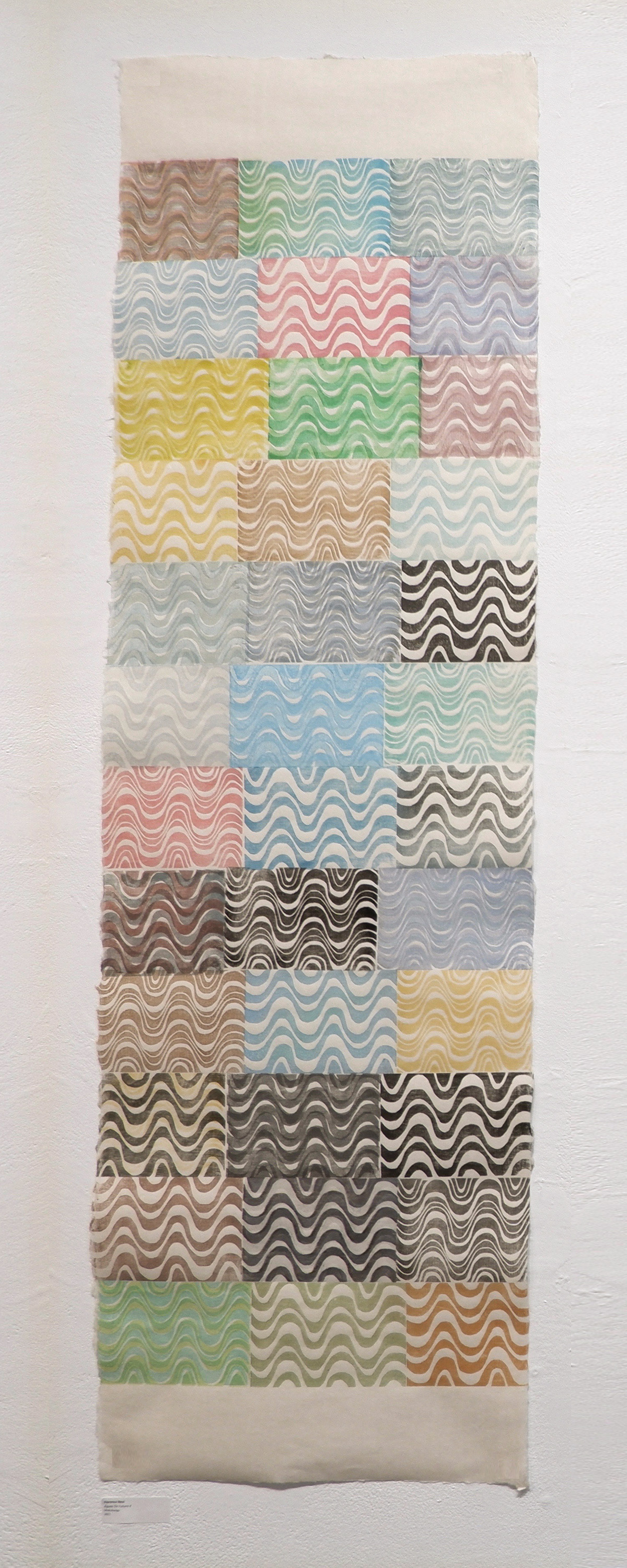 Florence Neal, Águas Do Futuro 4, 17" x 56", 2021