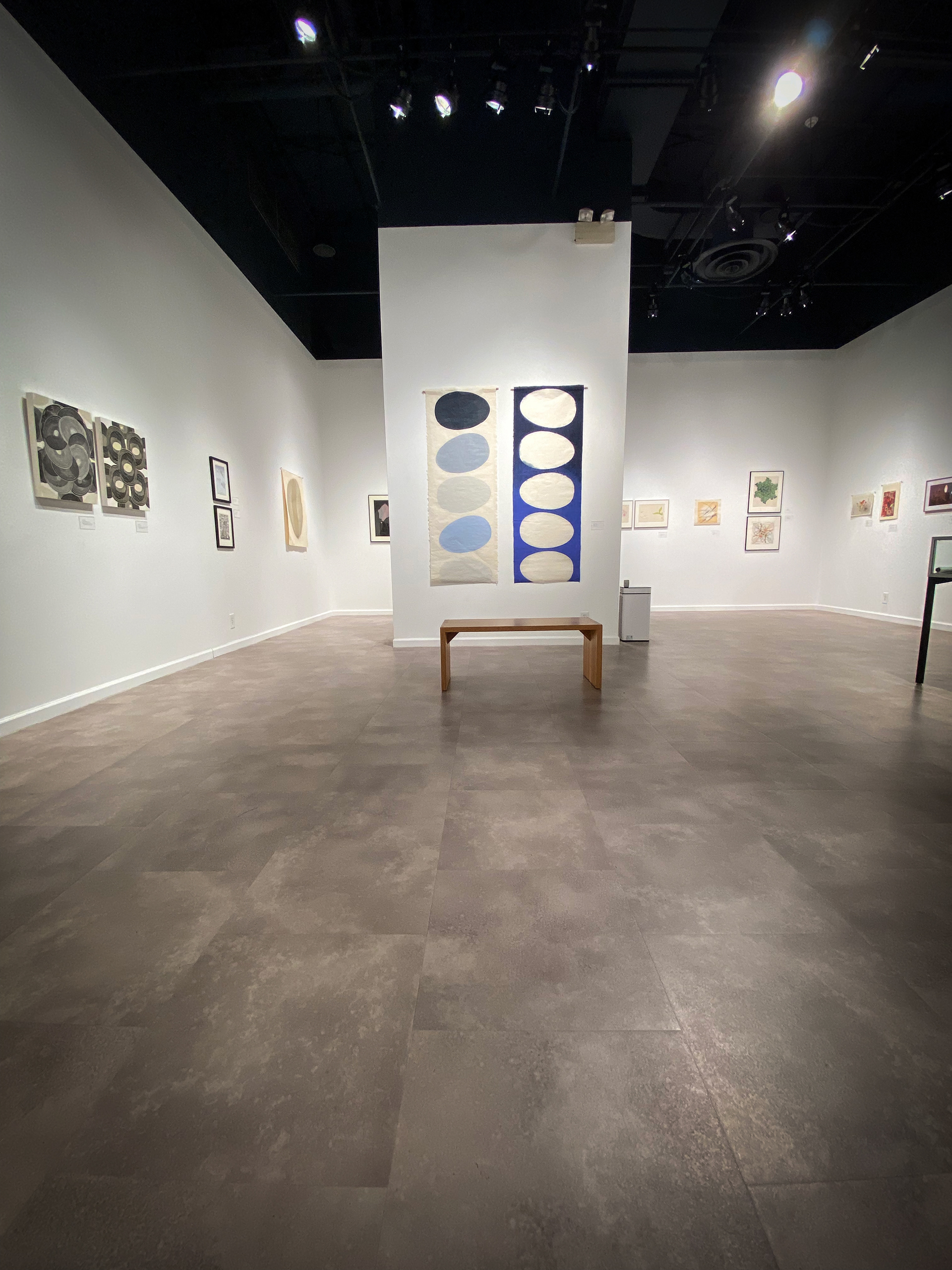 Wood Paper Ink, Richard F Brush Gallery, Installation View