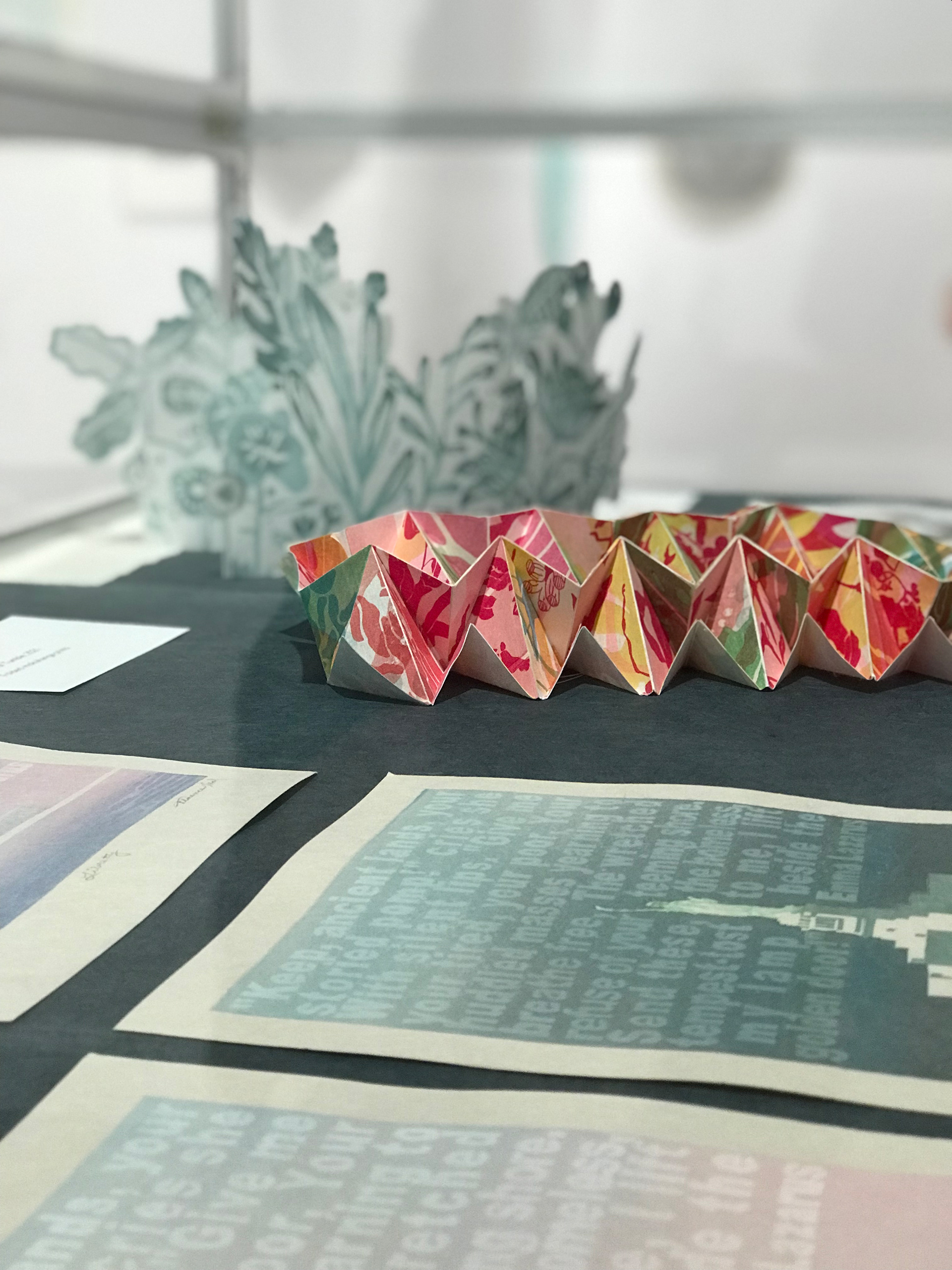 WooLouise Rouse and Mariko Jessed Paper Ink, Richard F Brush Gallery, Installation View