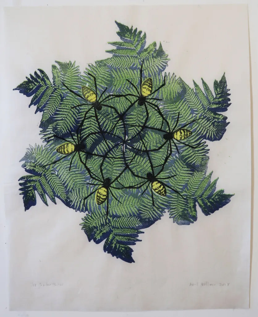 April, Vollmer, Spider Biter, 2018