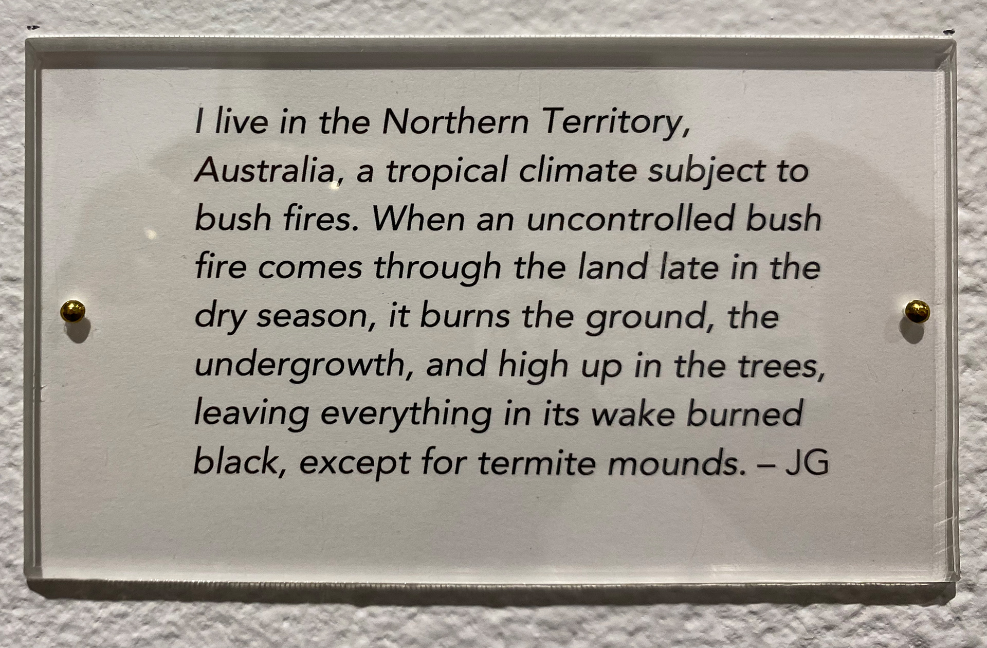 Jacqueline Gribbin, Hot Burn I