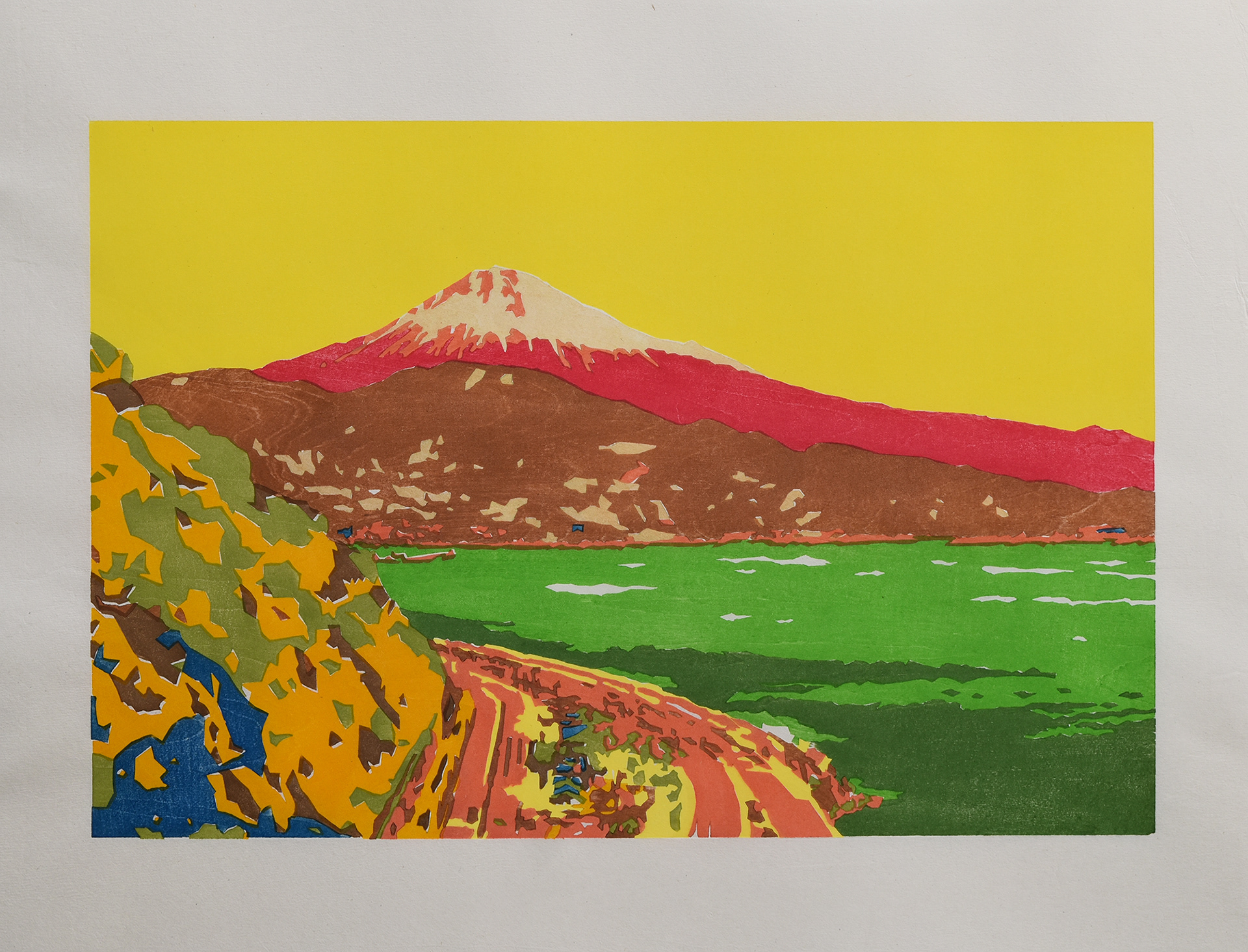 Katsutoshi Yuasa, VR Tokaido #3, 12" x 18", 2021
