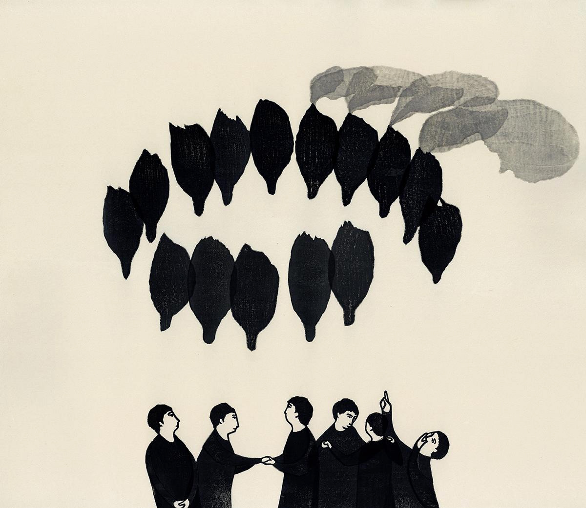 Katie Baldwin, Meeting Place (Fire Drill), 2021