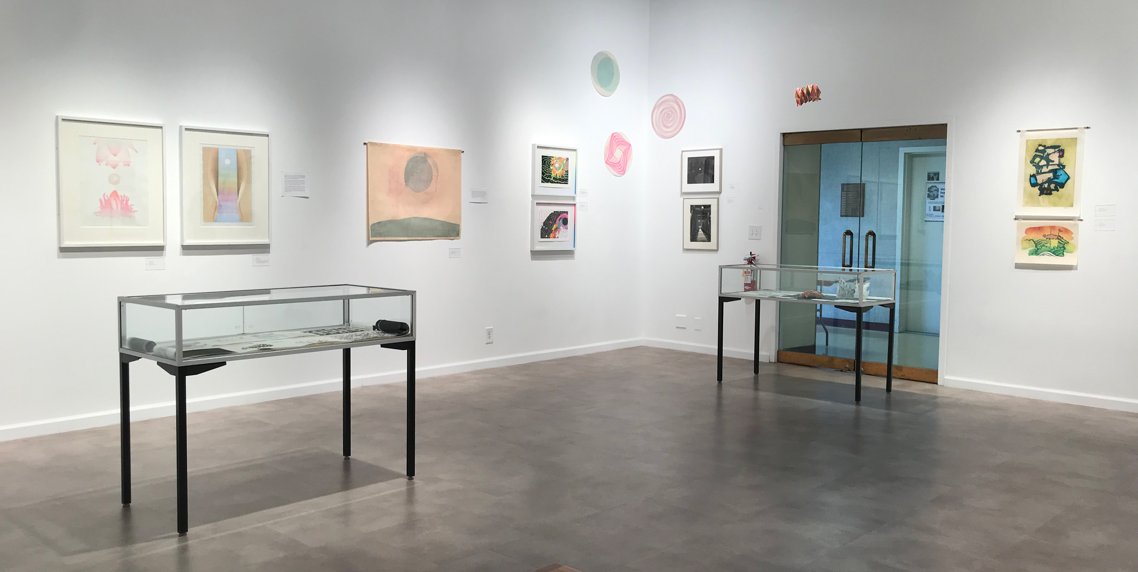 Wood Paper Ink, Richard F Brush Gallery, Installation View