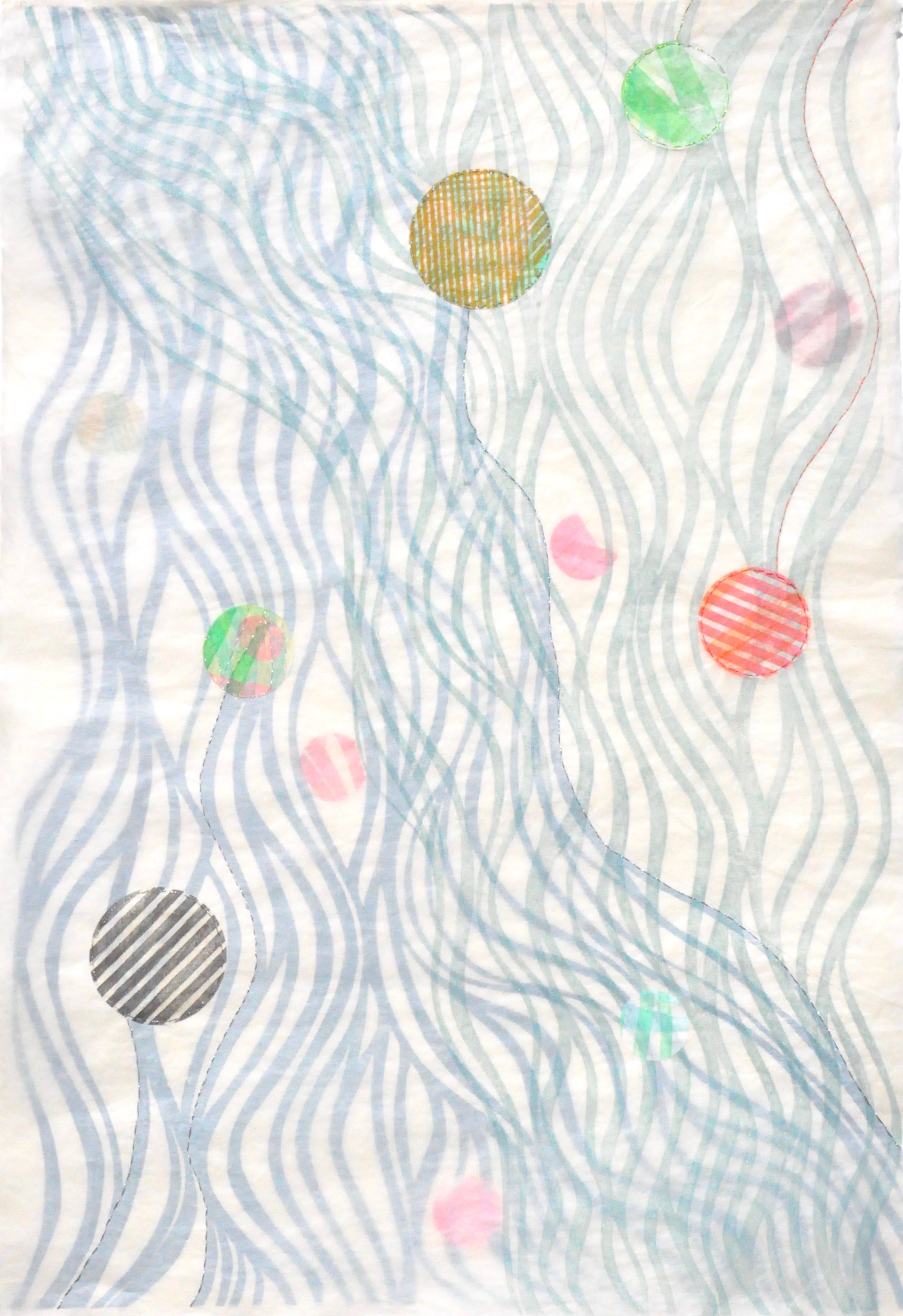 Mia O Evapotranspirat ion 2020 25.1 x 35.8" mokuhanga