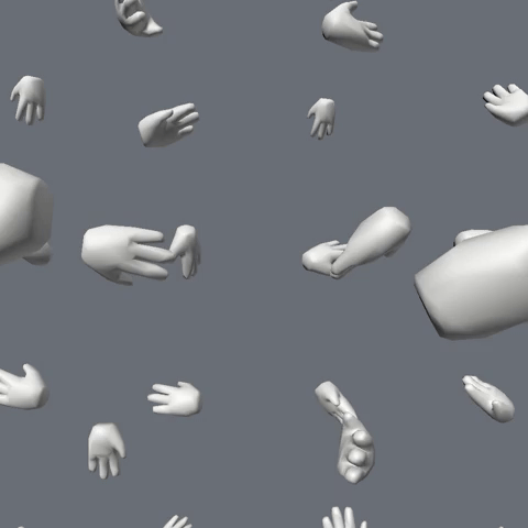 Low res geometry for quick iterations