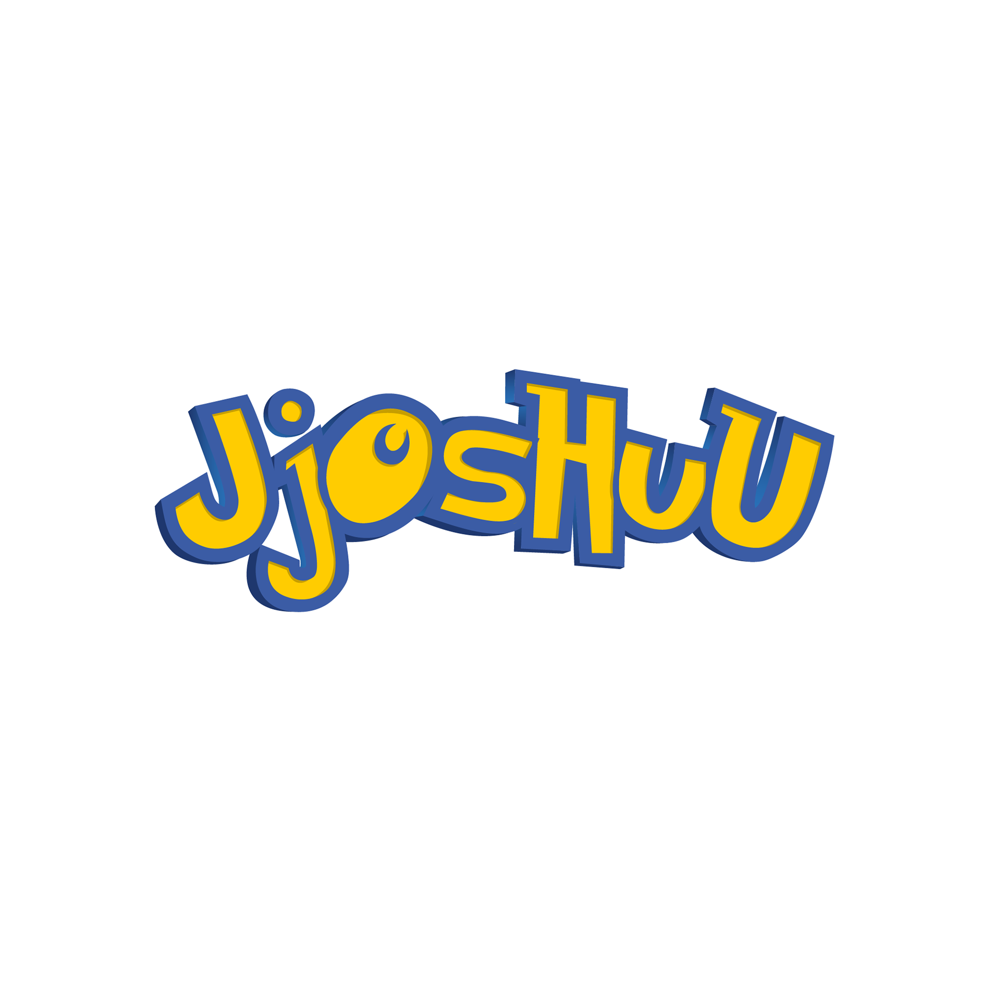 First client logo after brief. Name "jjoshuu" in style of Pokemon logo