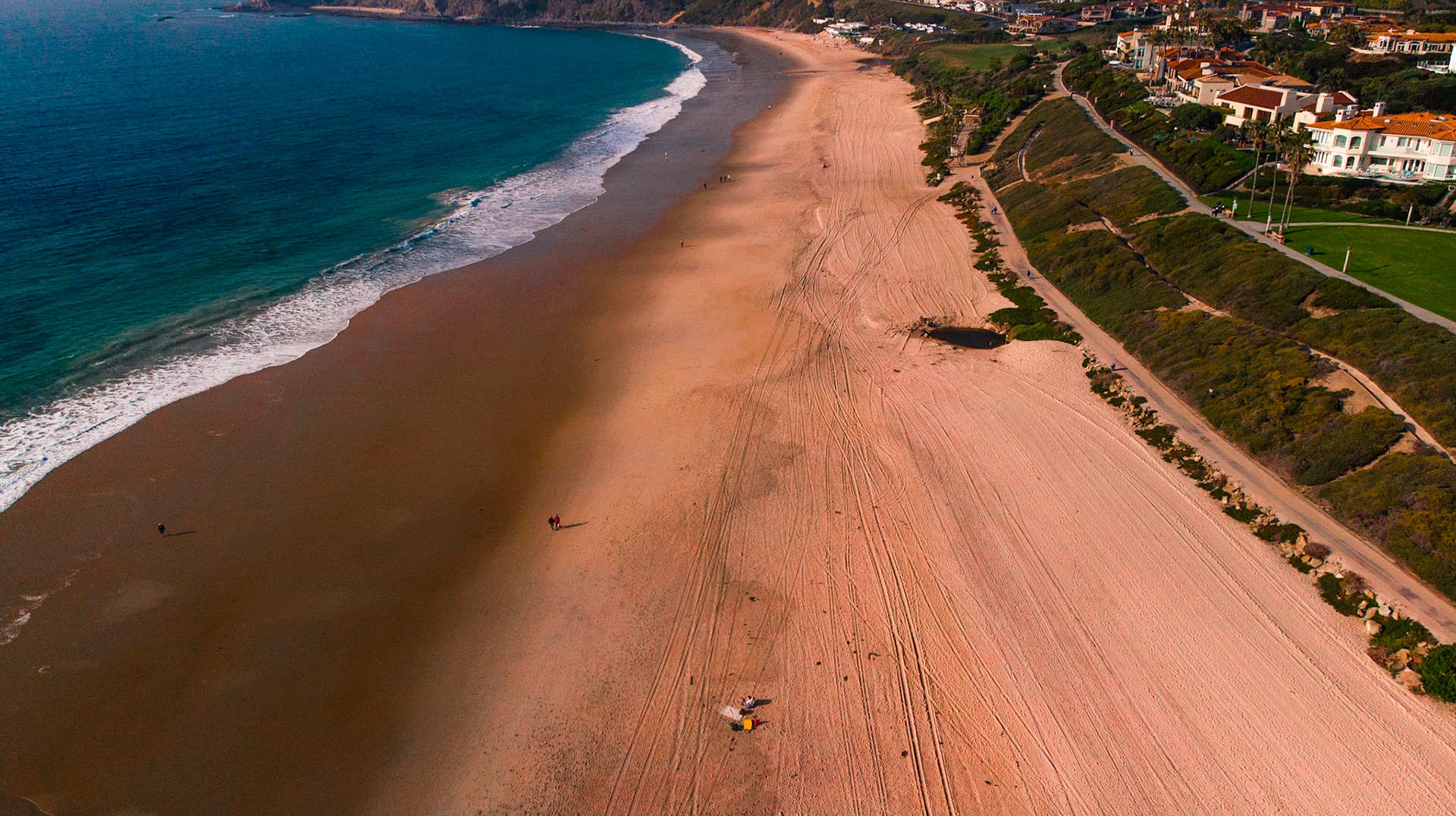 Dana Point from the air