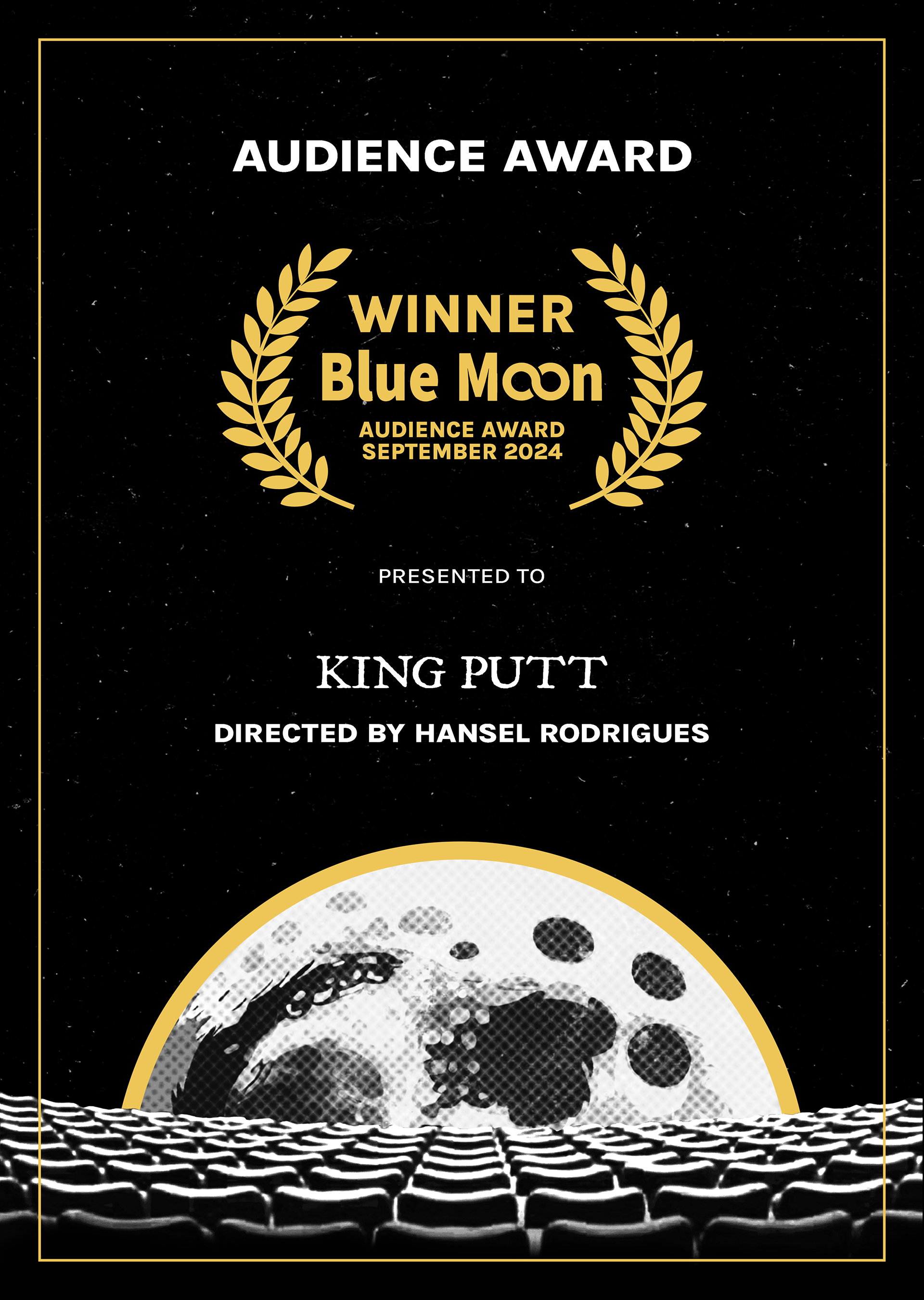 Audience Award Certificate