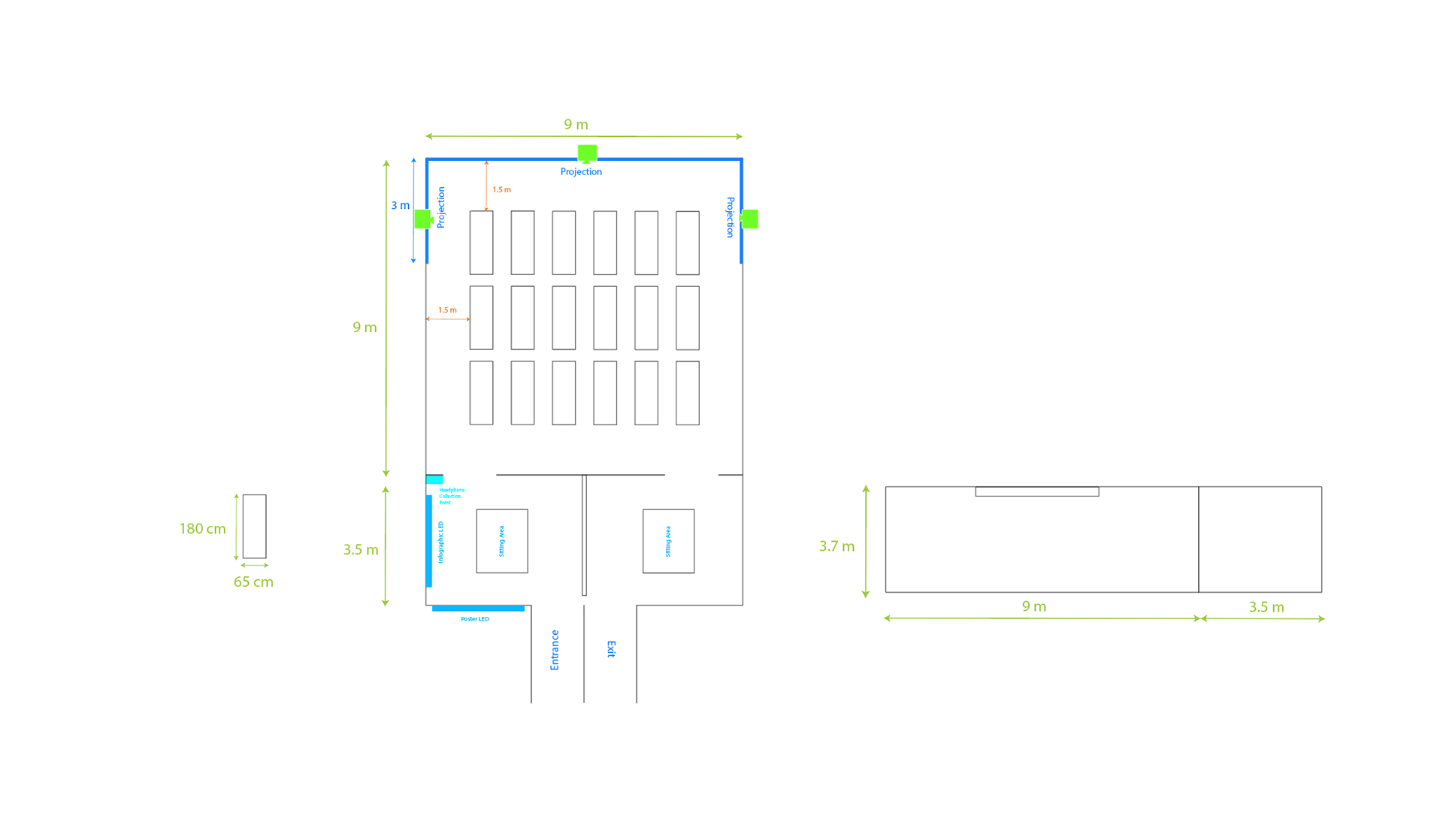 Initial Floor Plan Environment by Zhi Cheng Lai