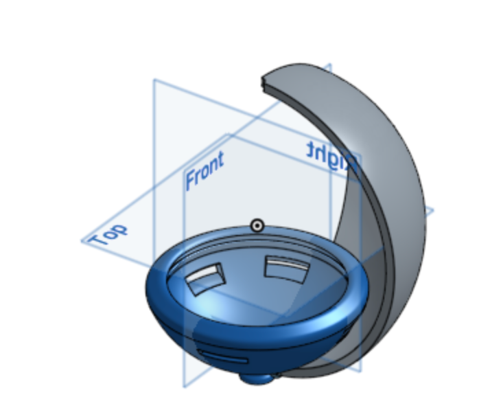 CAD Drawings of 3D Printed Prototype