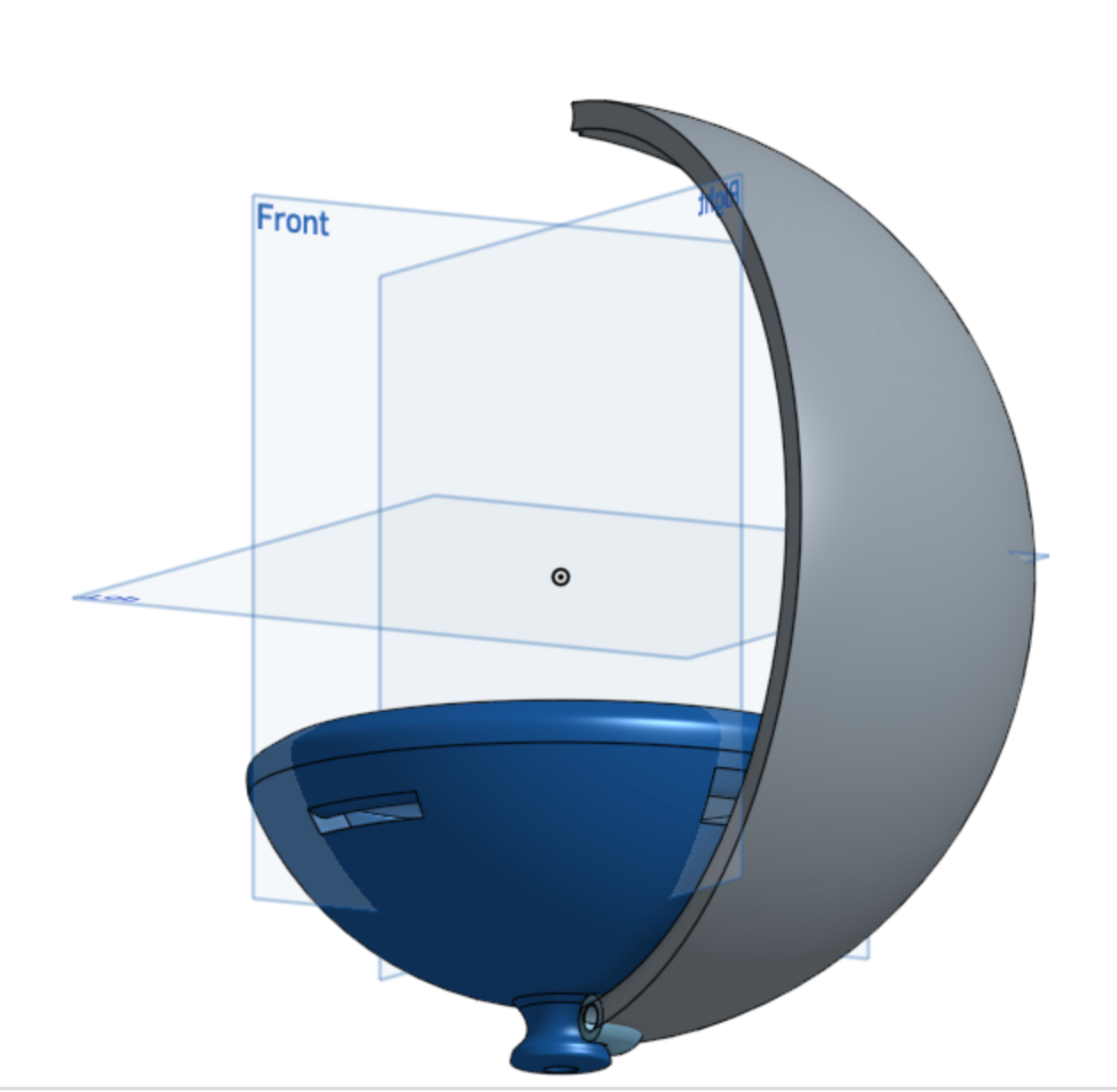 CAD Drawings of 3D Printed Prototype