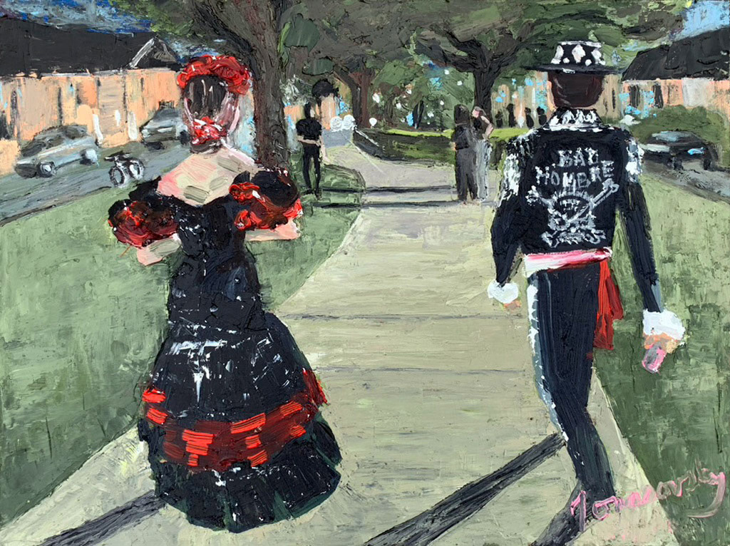 "Parade Goers"