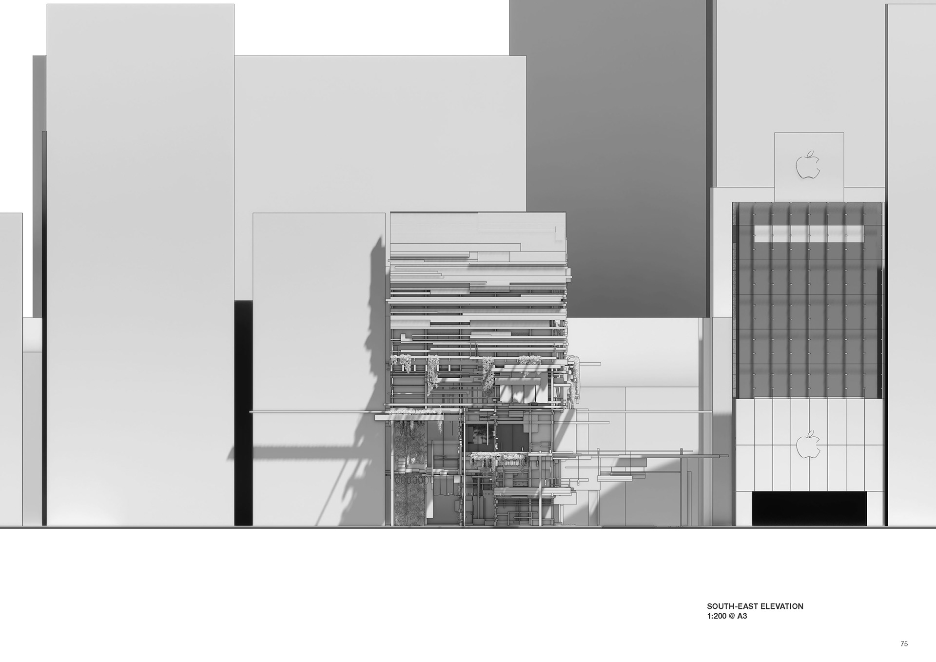 S Facade Elevation