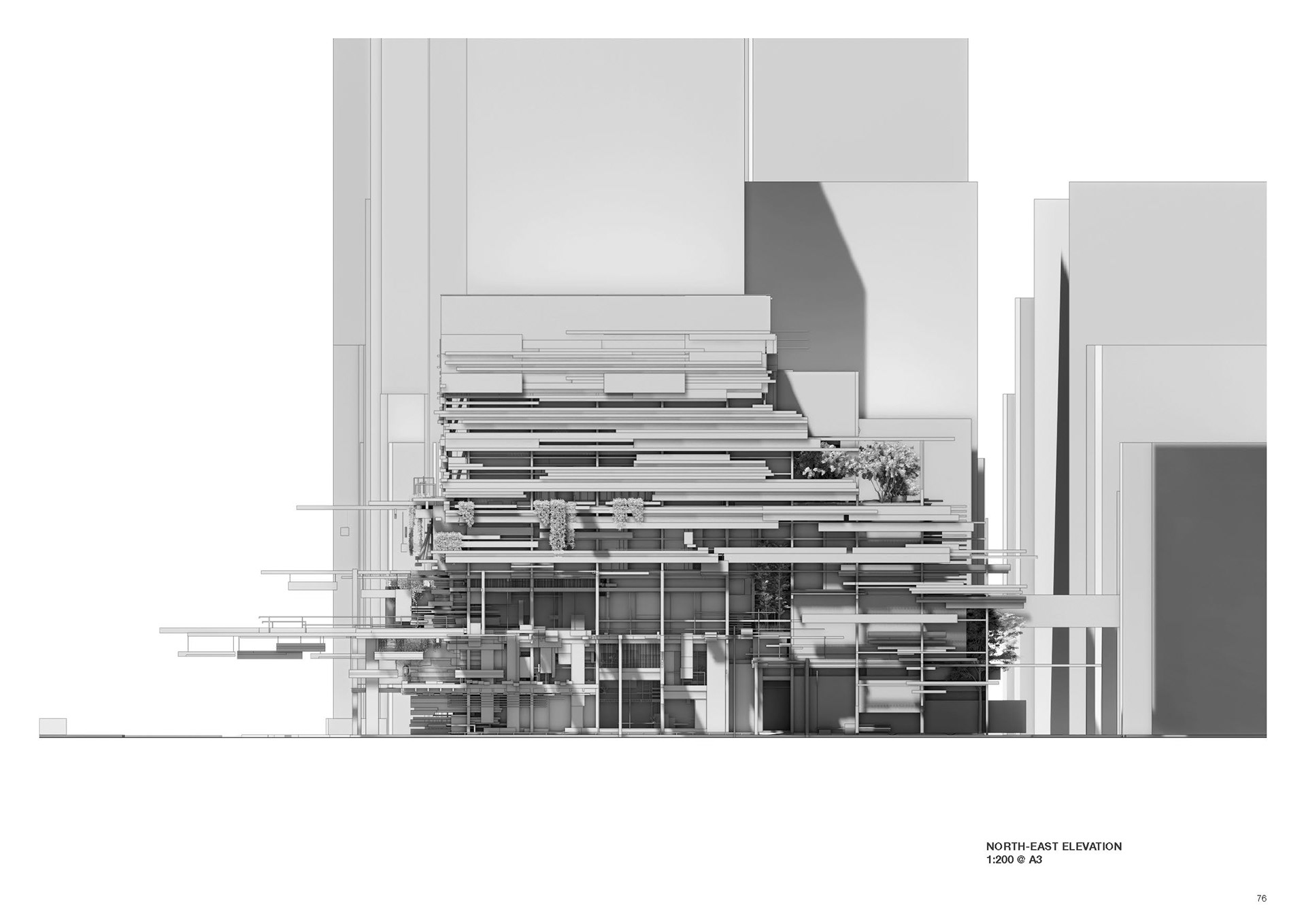 E Facade Elevation
