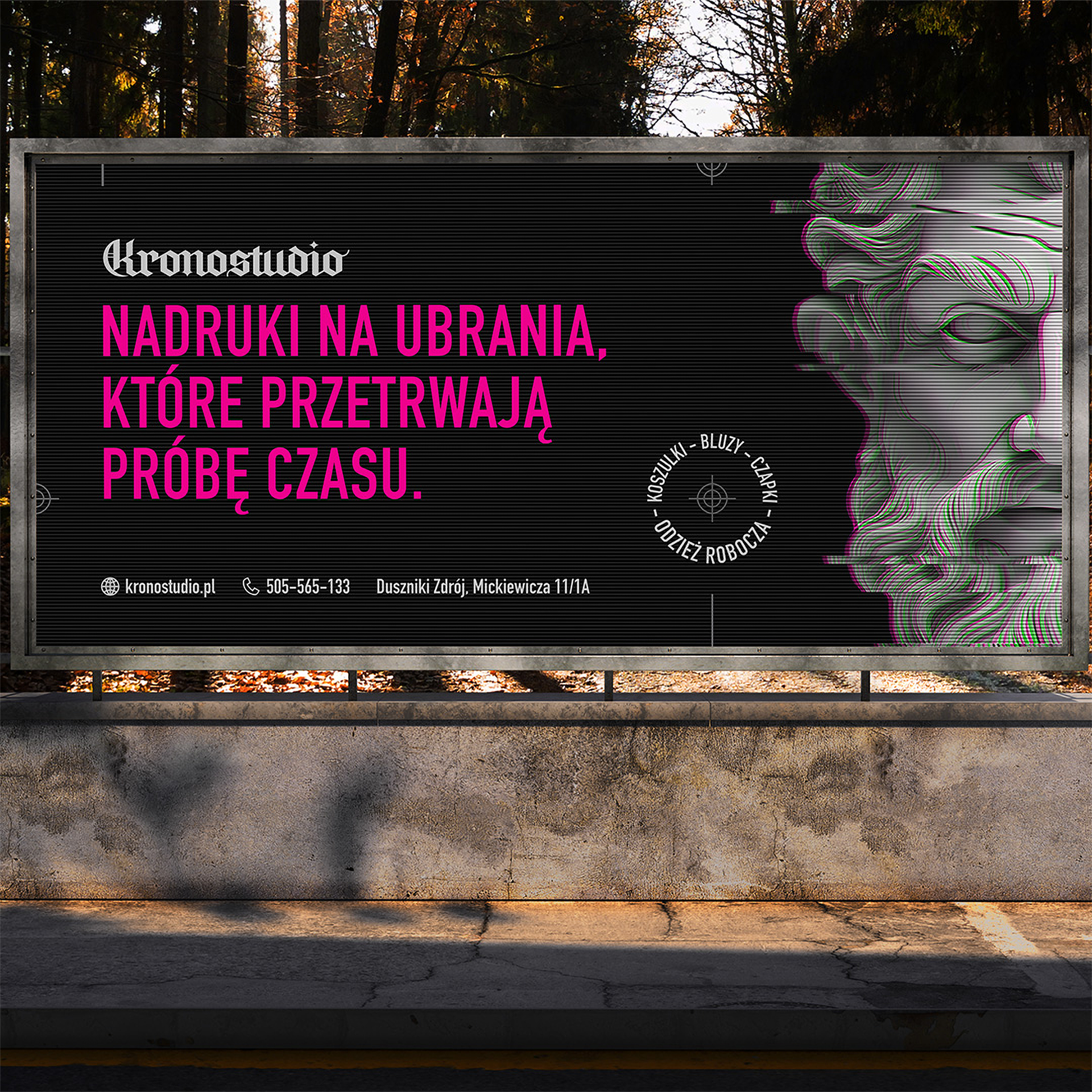 Kronostudio billboard mockup