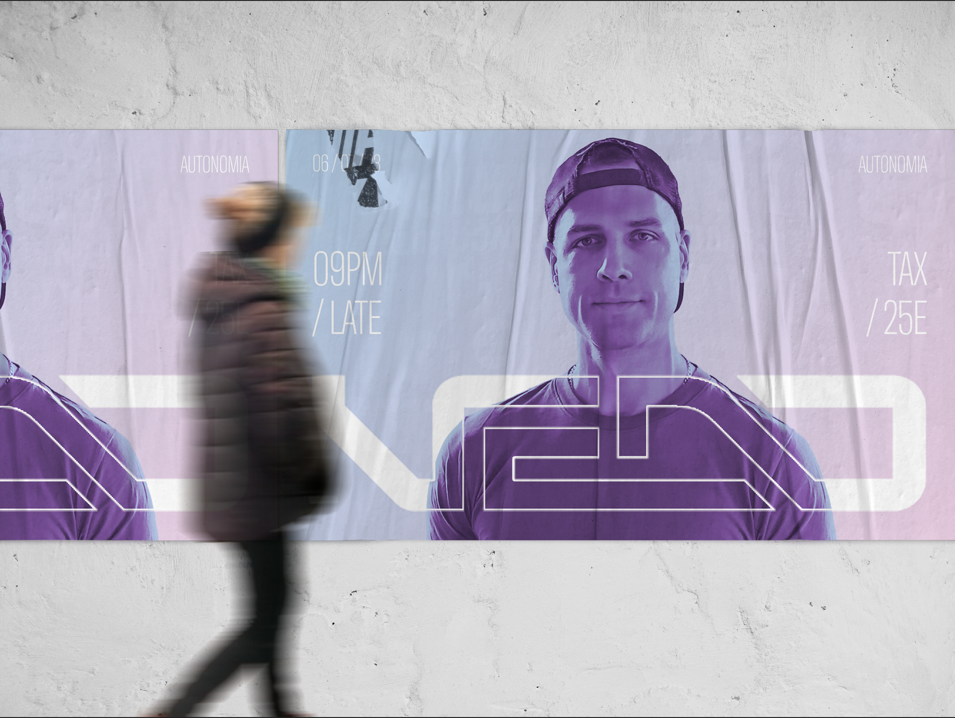 veno promo poster mockup