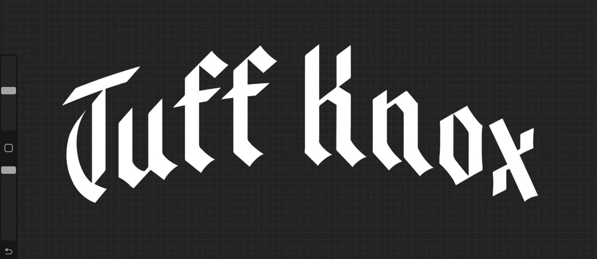 tuff knox logo design process