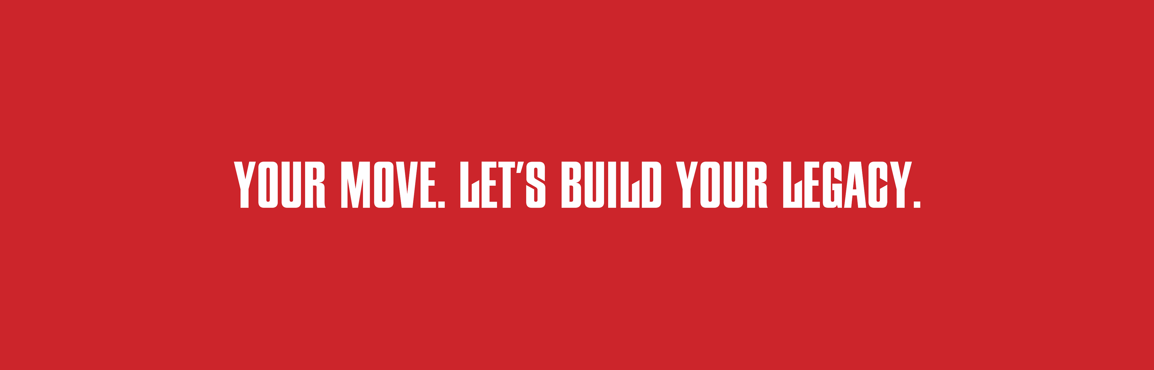 Marina Rodriguez call to action text on the red background