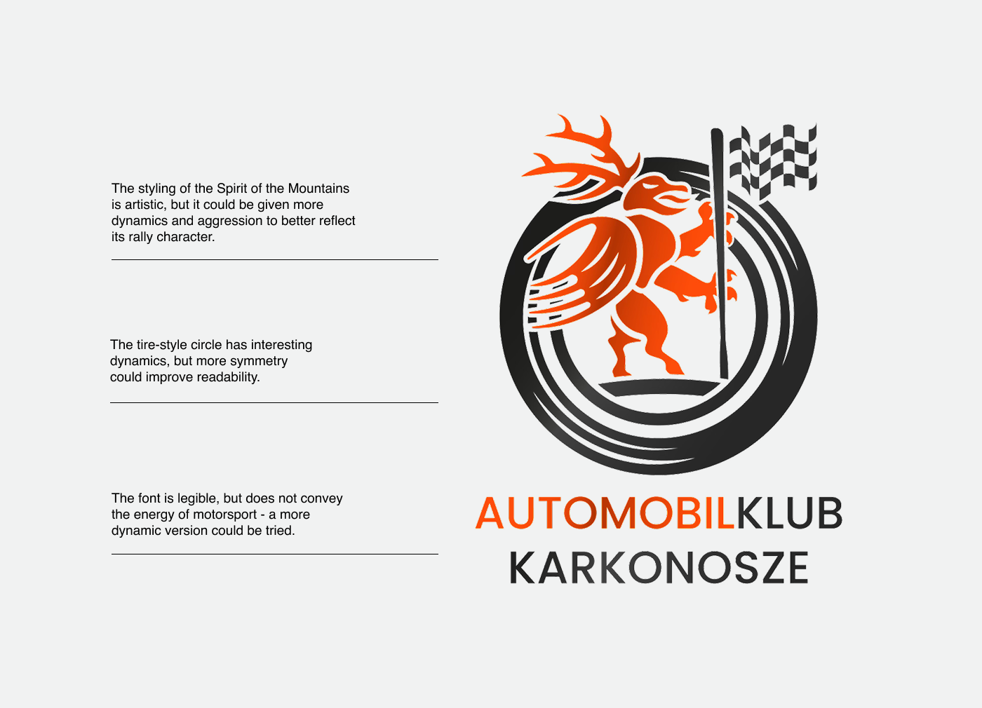 Current rally club logo breakdown