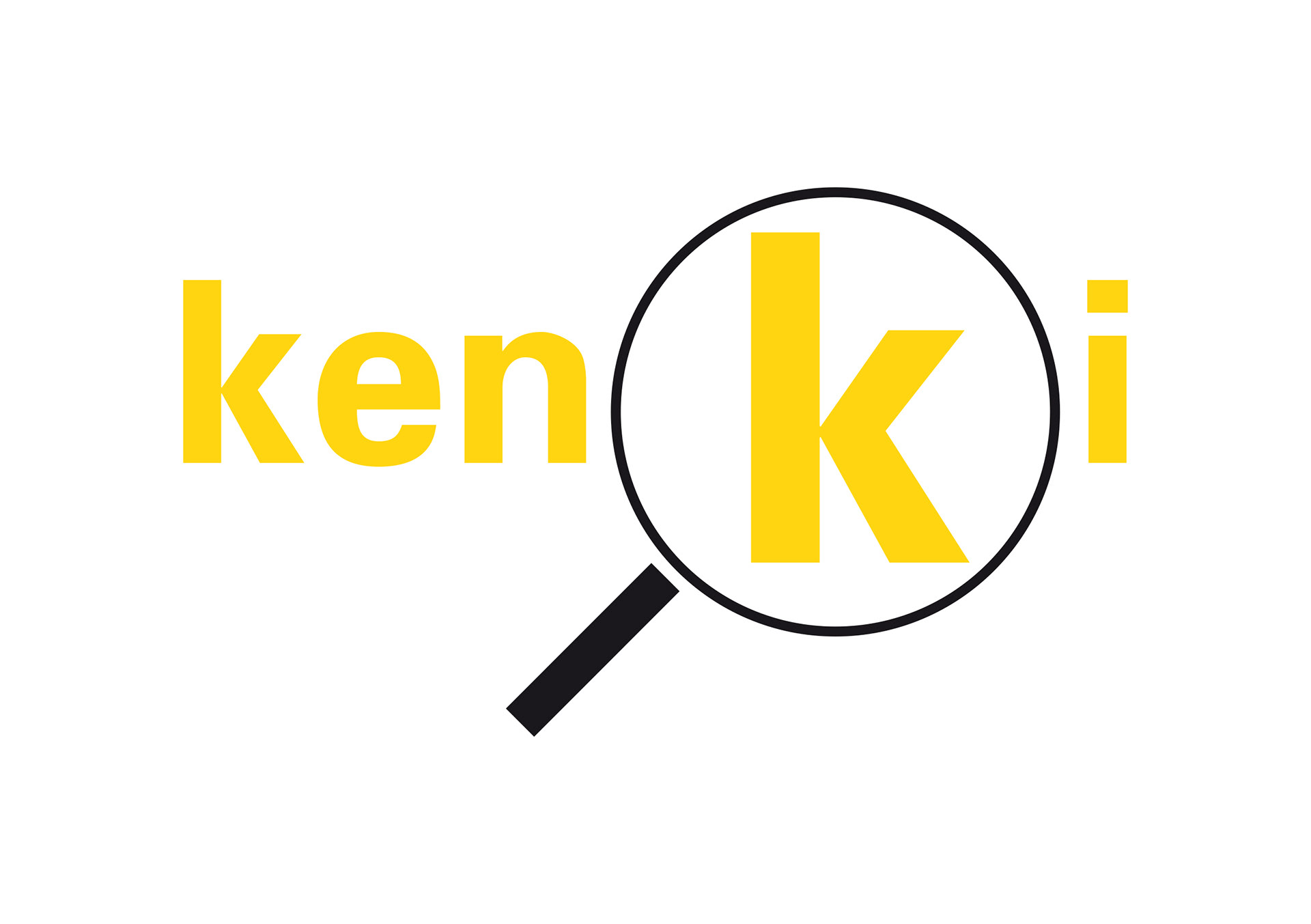 KENKI Logotipo para comercializadora de productos de seguridad y espionaje por catálogo, 1997