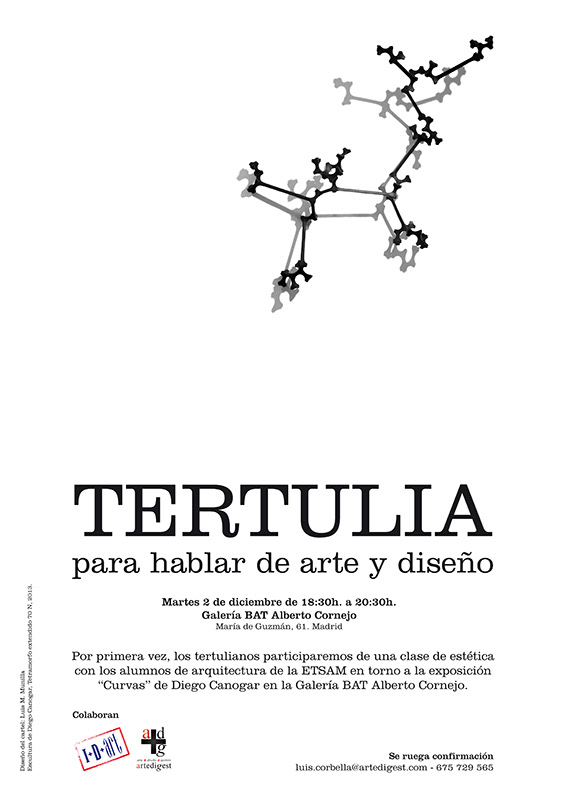 17ª TERTULIA PARA HABLAR DE ARTE Y DISEÑO, 2014