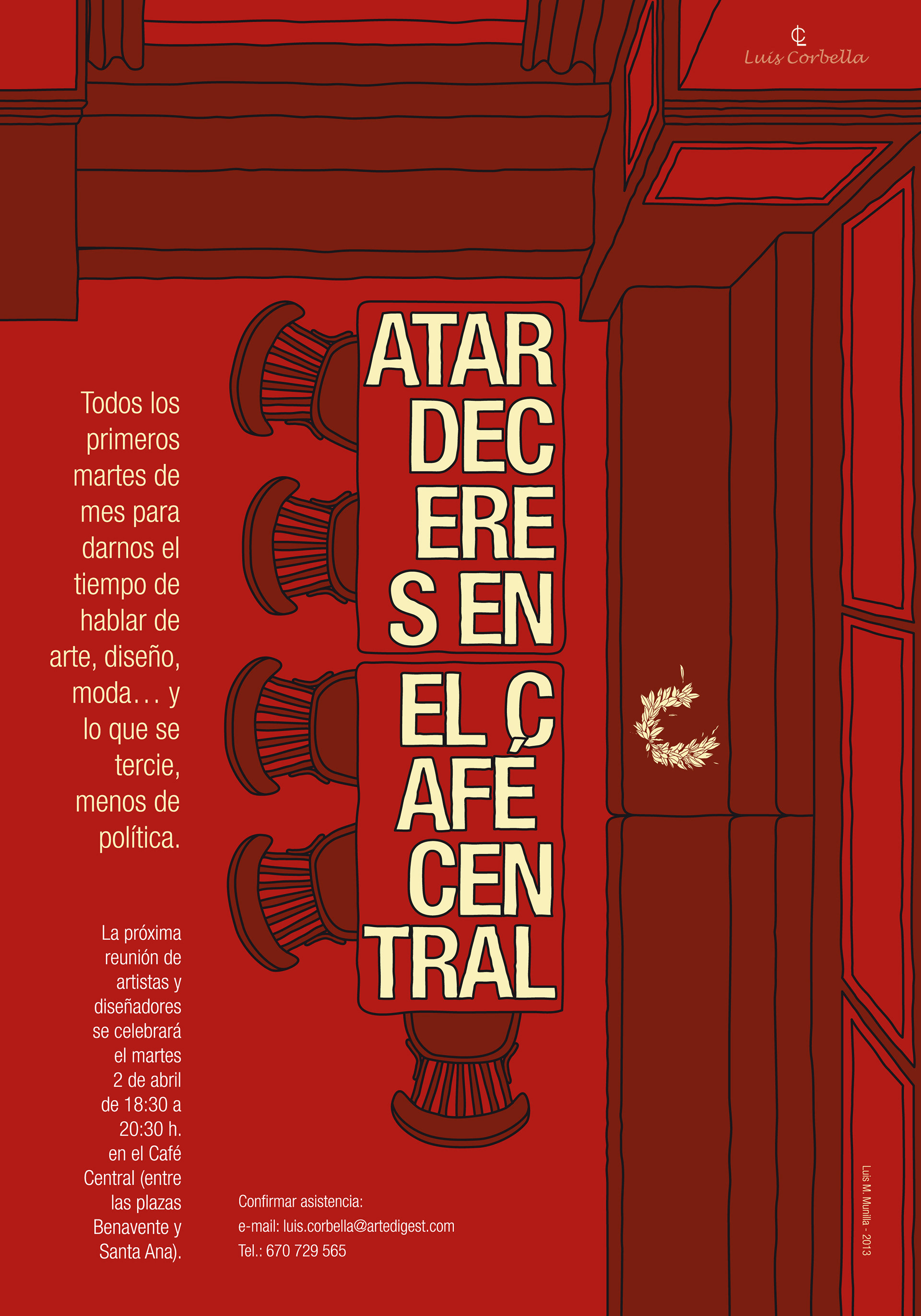 2ª Tertulia para hablar de arte y diseño, 2013