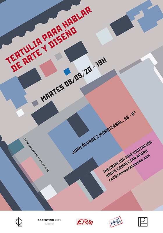 Tertuloia para hablar de arte y diseño