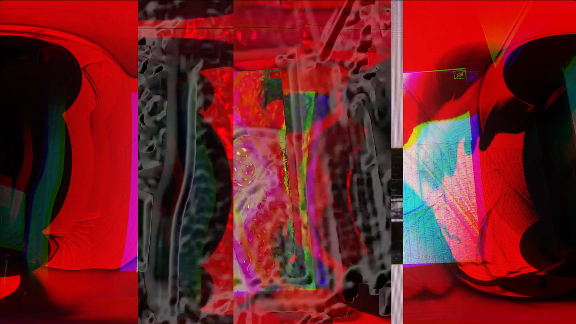 still from moving image collage, 2020.