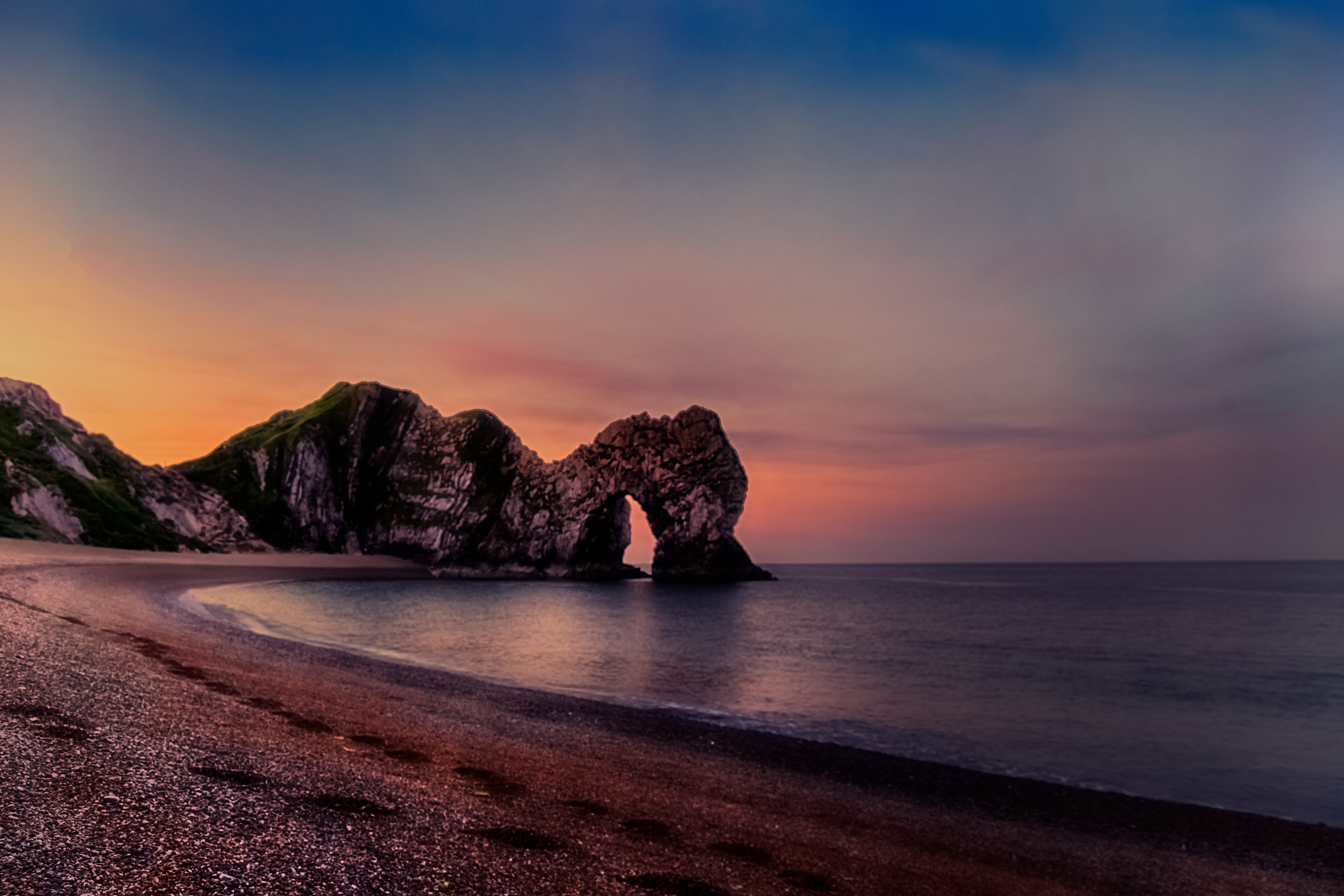 Durdle Door Sunrise.