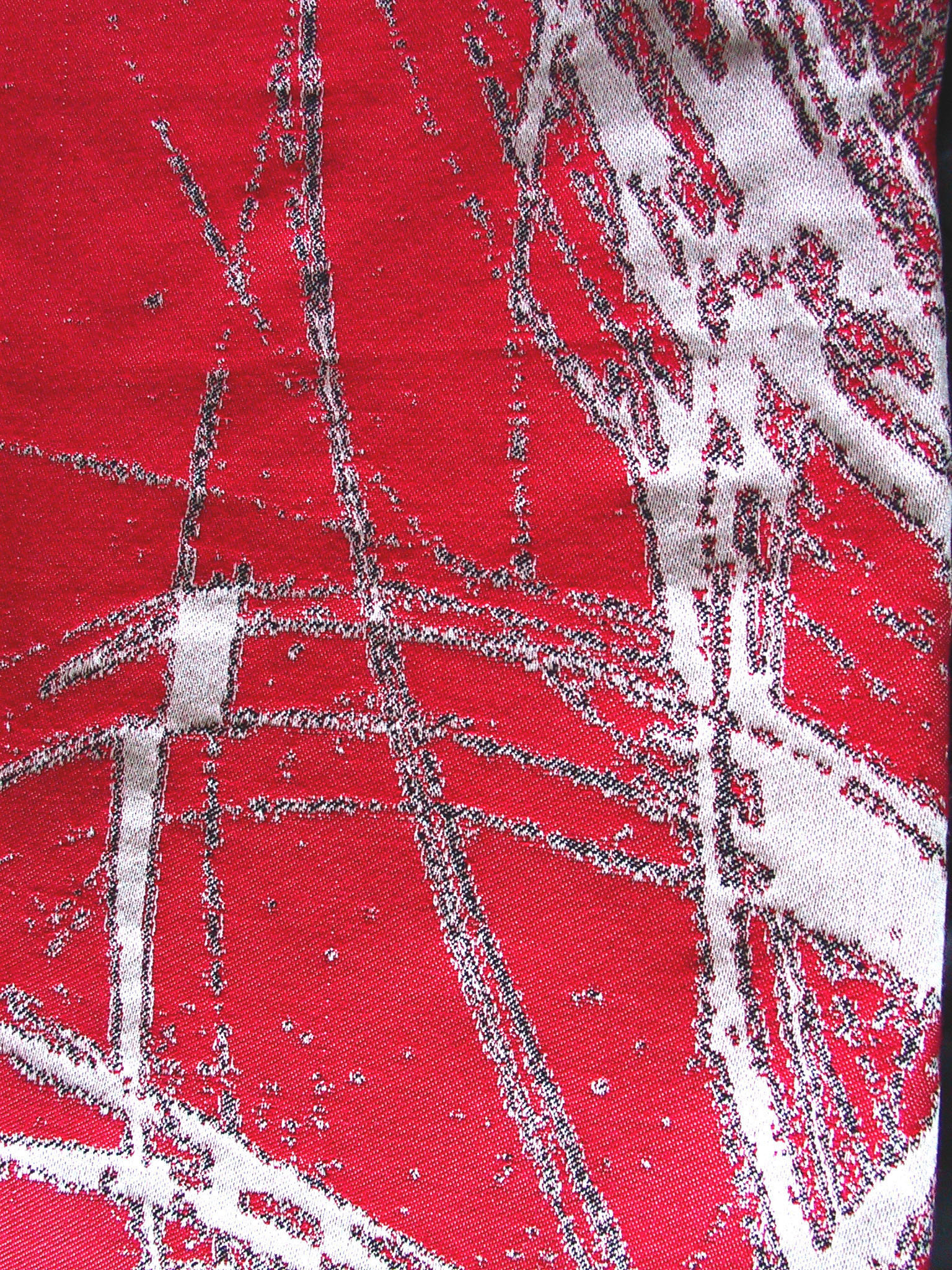 Murale Detail Red
