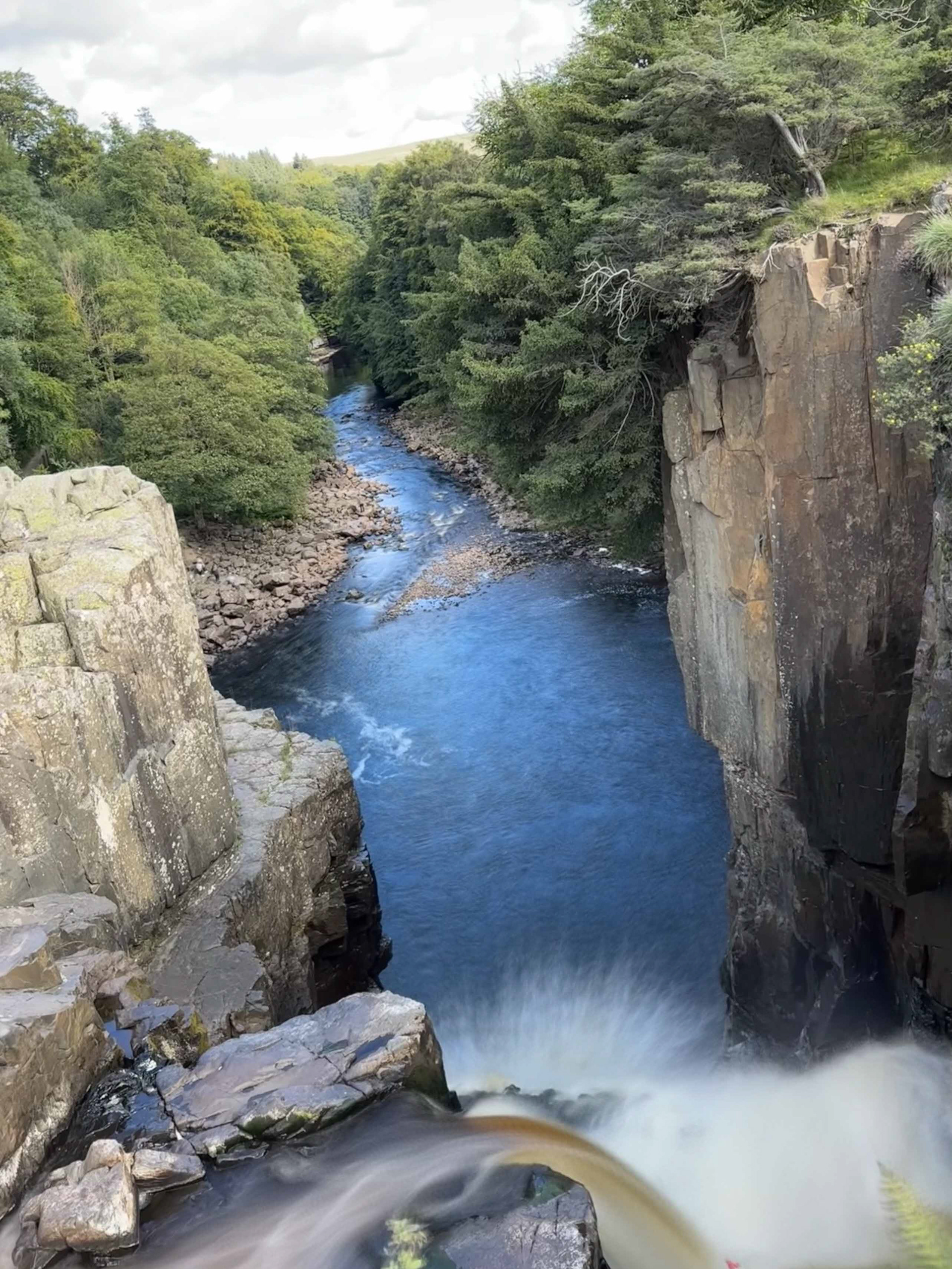 High Force von oben