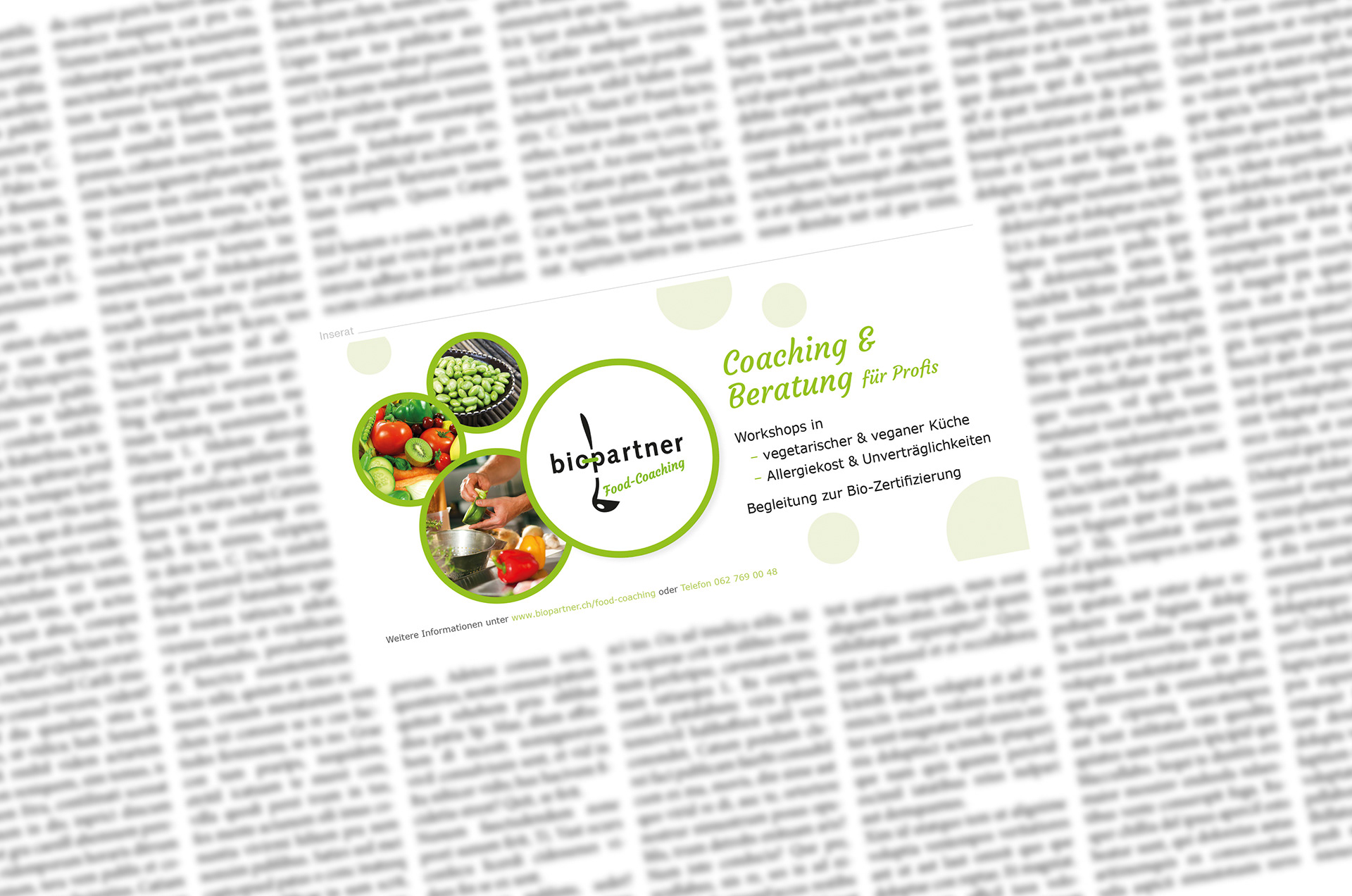 Inserat | Bio Partner Schweiz AG