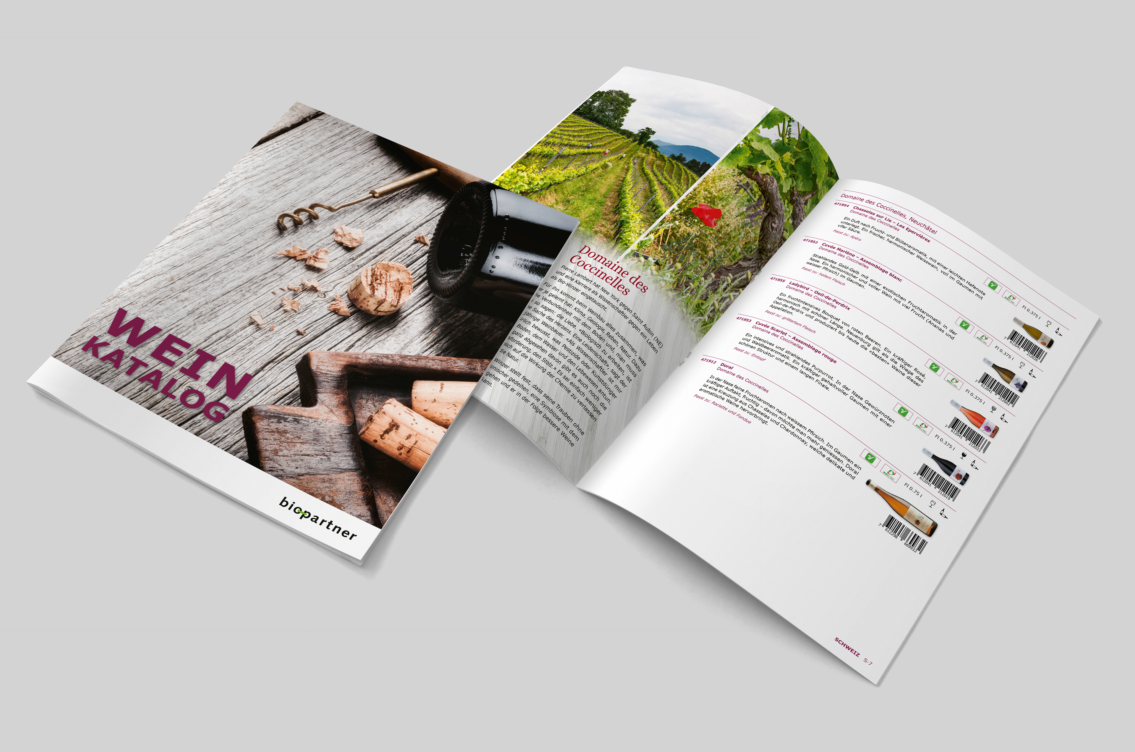 Weinkatalog | Bio Partner Schweiz AG