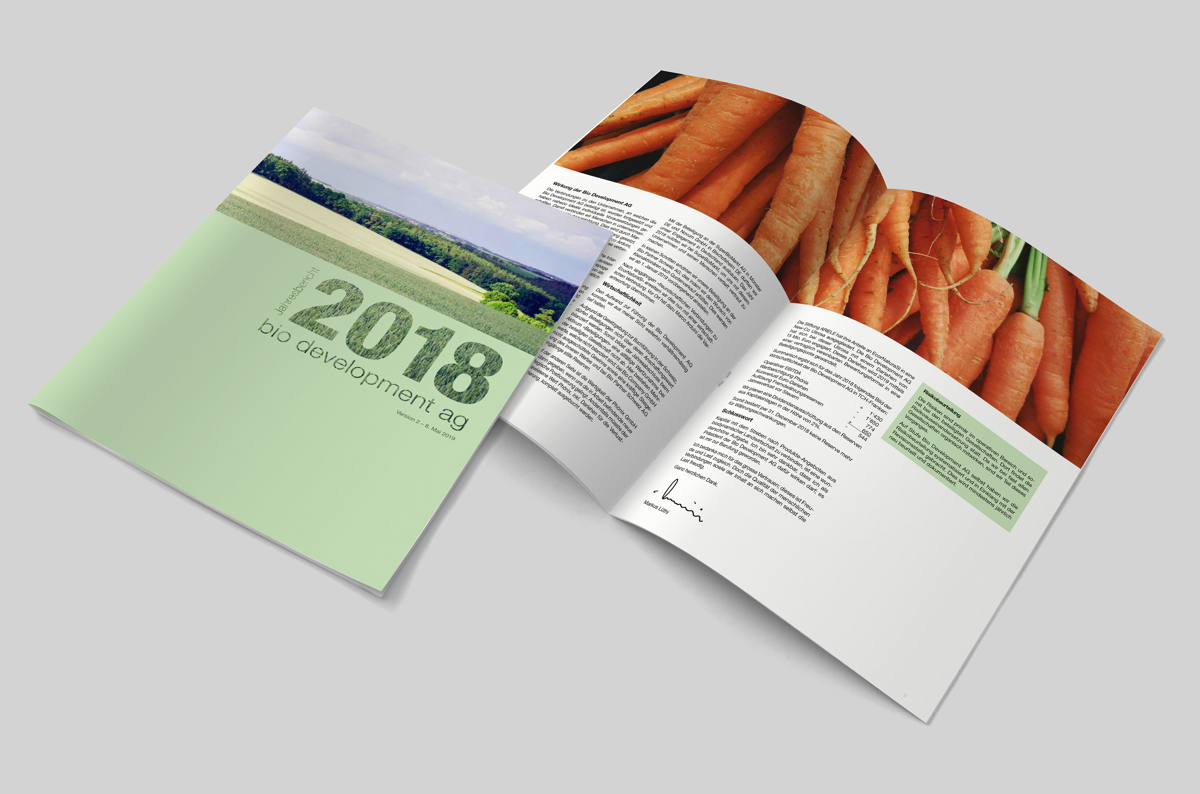 Jahresbericht | bio development AG