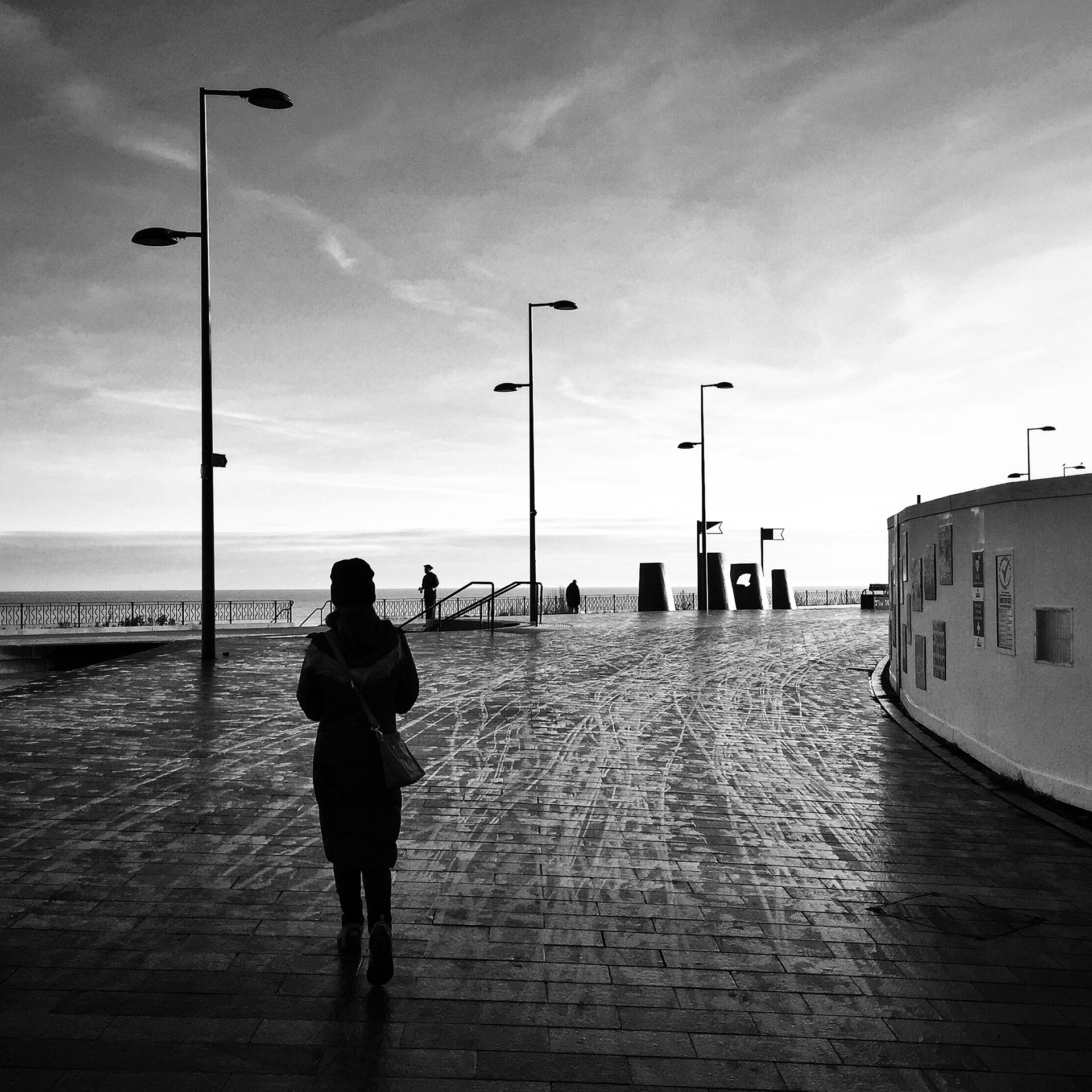 A walk along the front