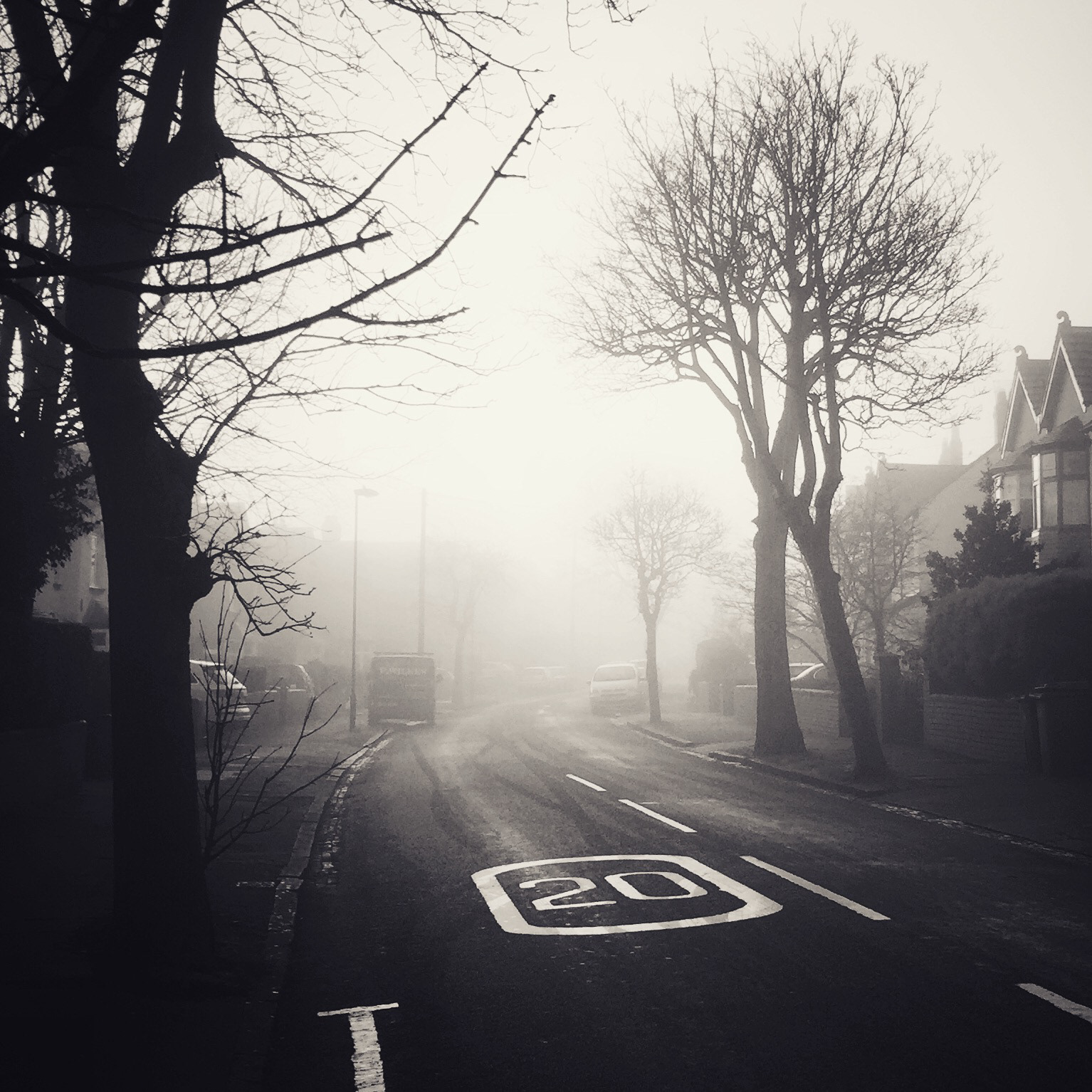 Fog, St Georges Crescent