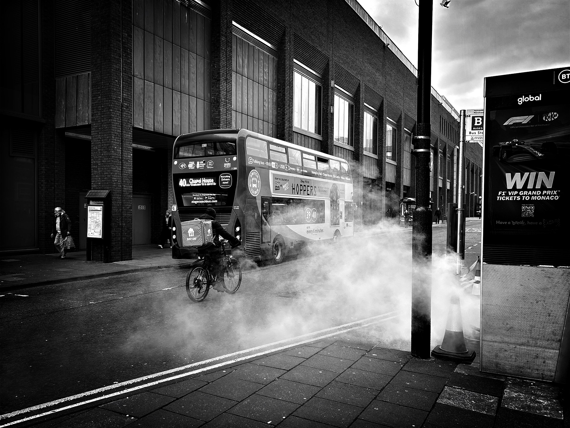 Steam, Blackett Street