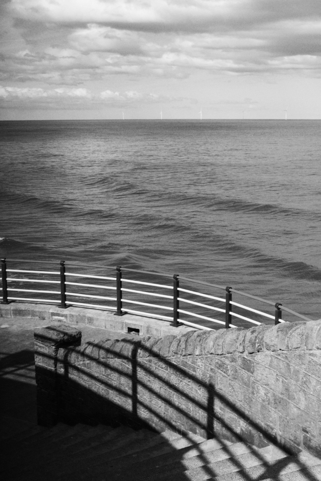 'Down to the sea, again...' The Lower Prom, Whitley Bay.