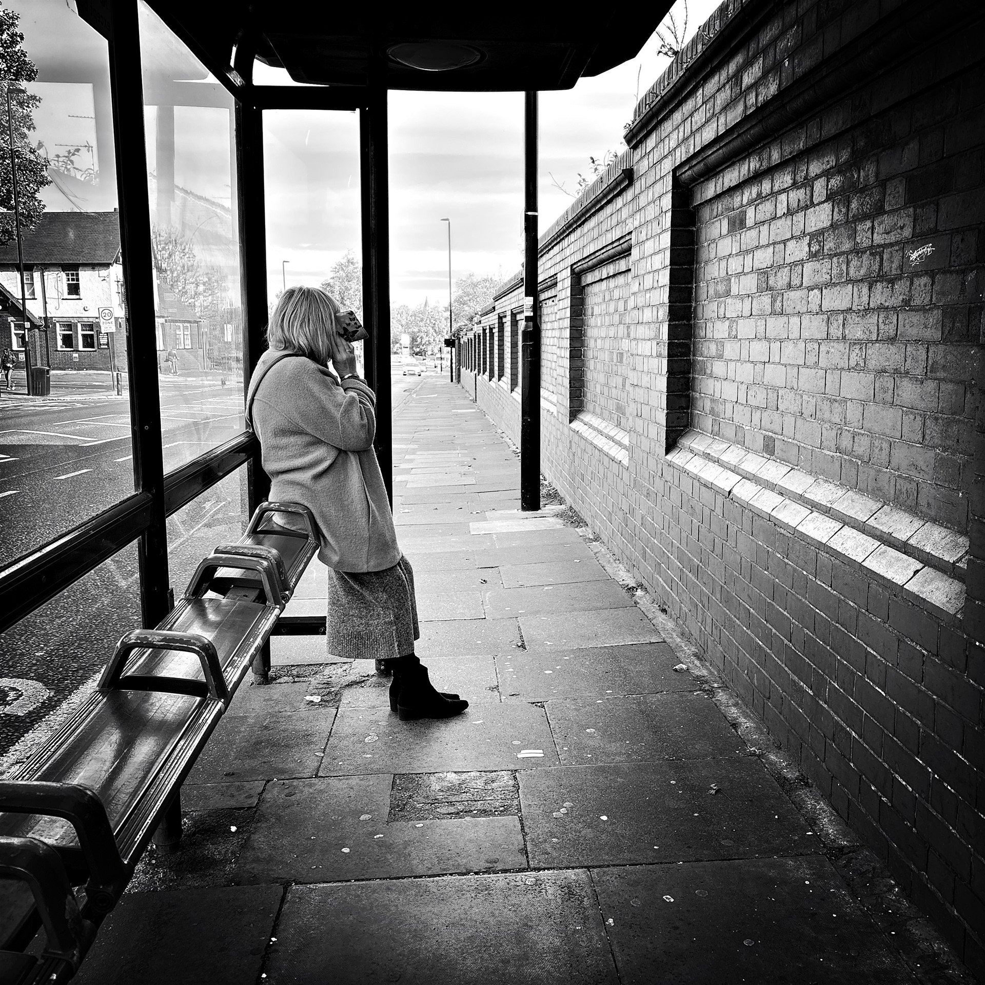 Bus Shelter, Hillheads Road