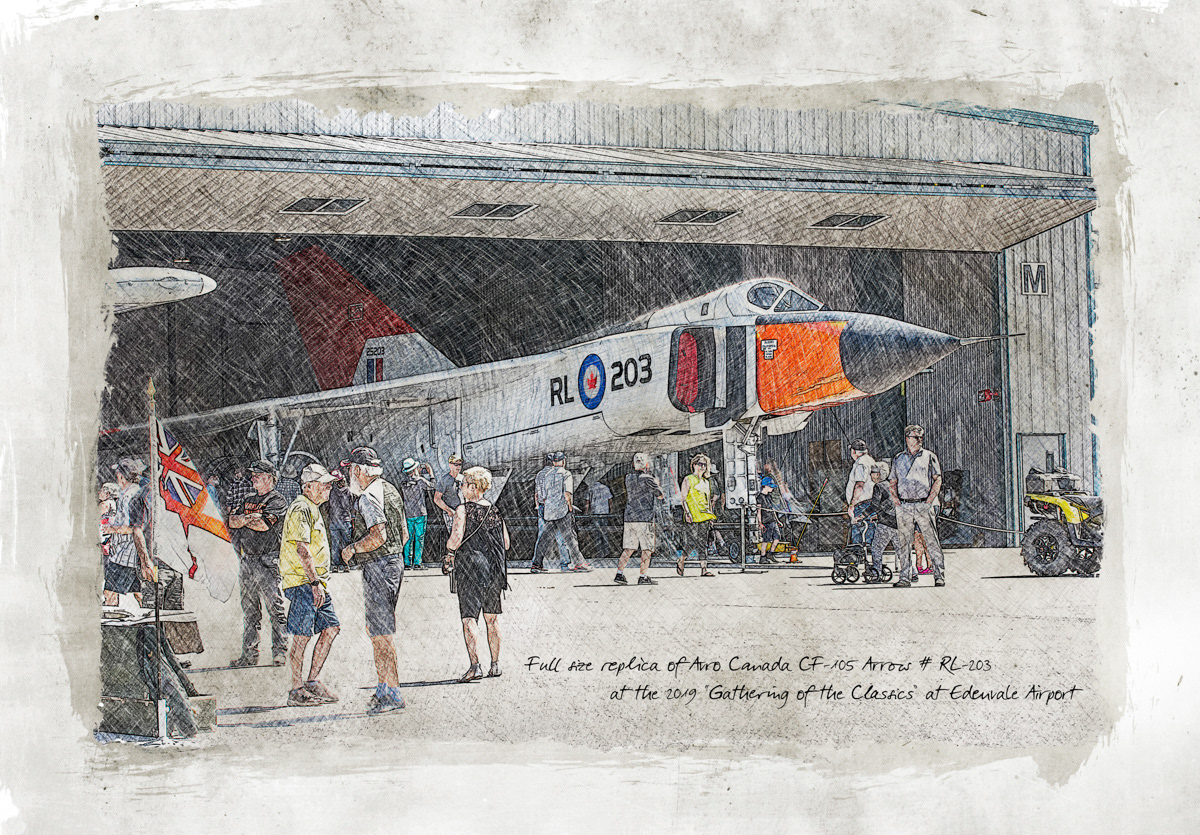 Avro Arrow - CF105 #RL203 © Irwin Seidman
