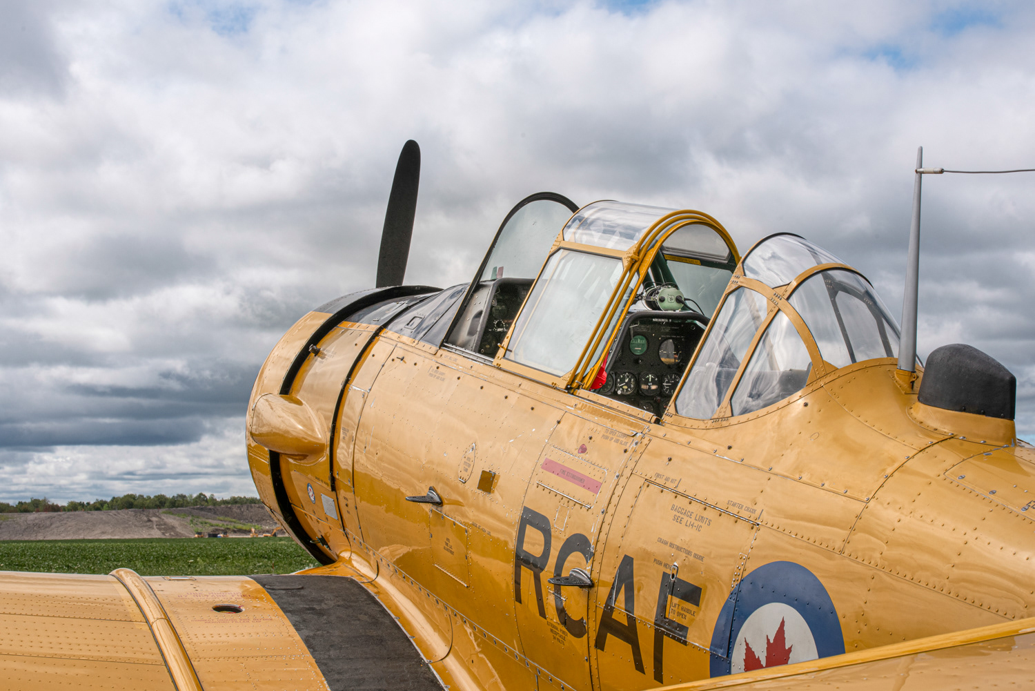 North American Harvard WWII Aircraft © Irwin Seidman
